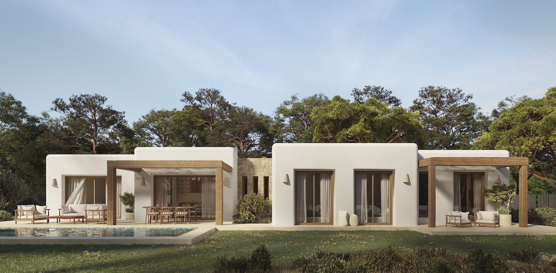 Located in the charming area of Benissa, these exclusive villas offer a privileged setting just 1 km