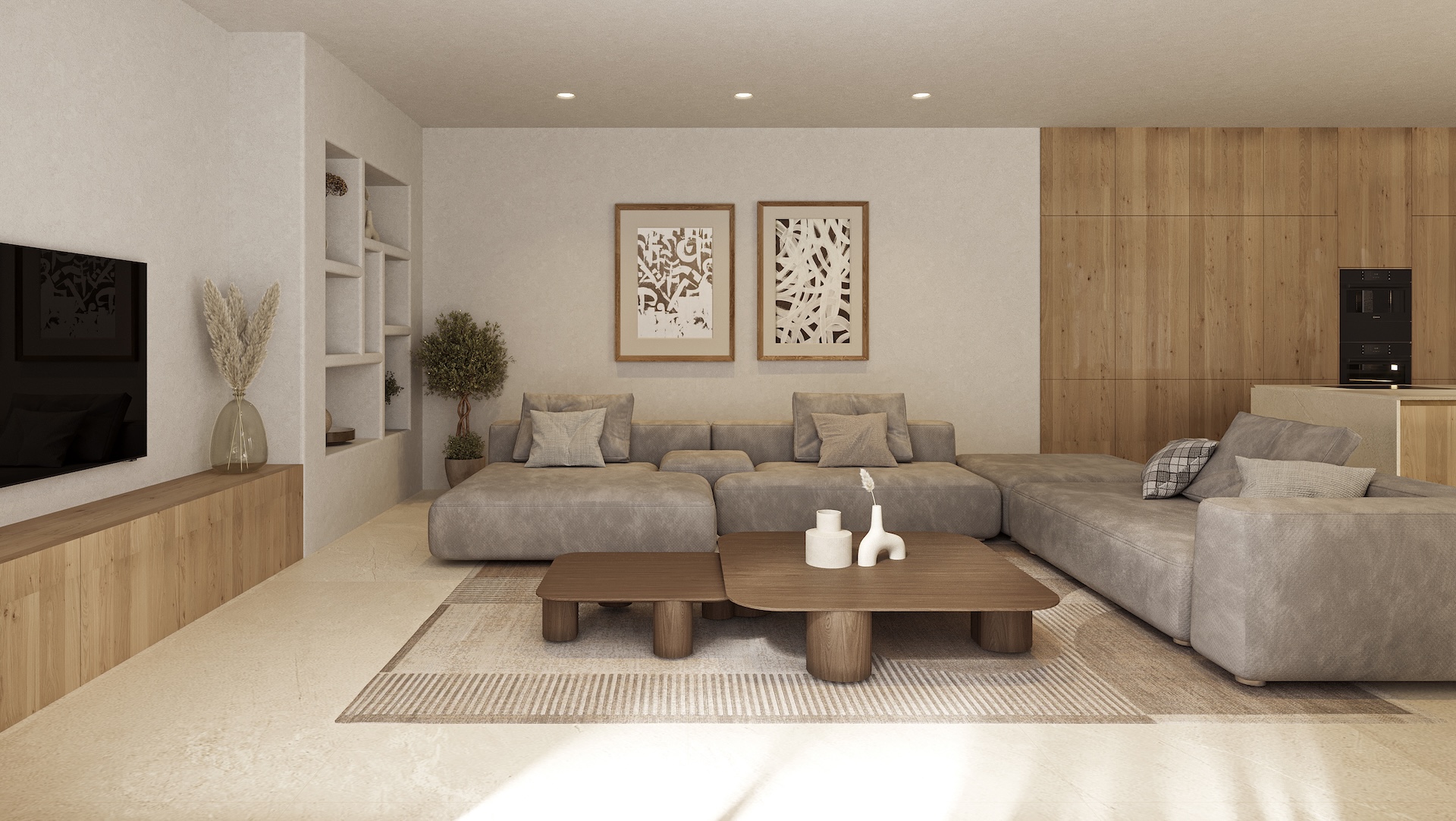 Terrace in villa for sale in Benissa