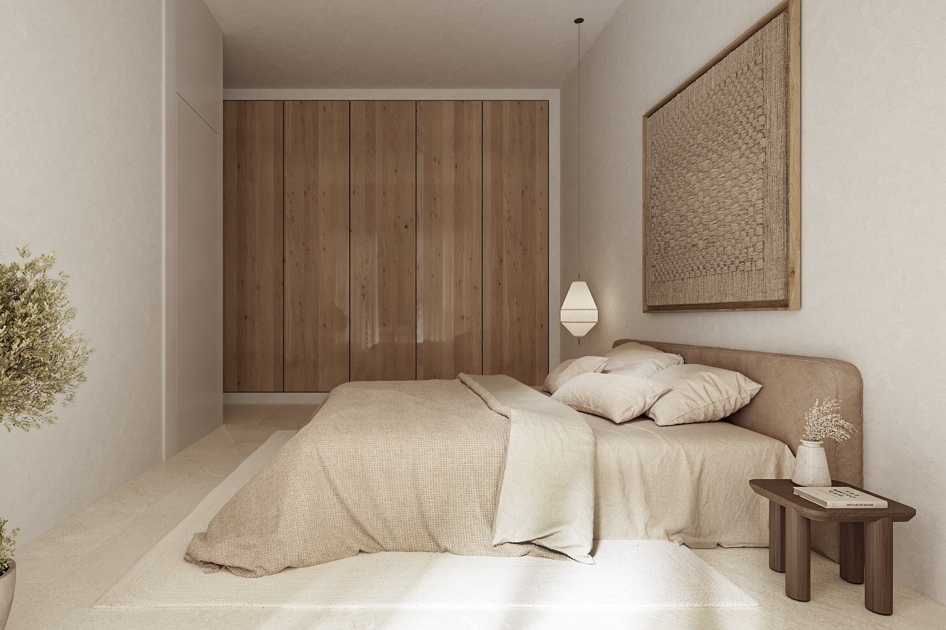 Pool area in villa for sale in Benissa