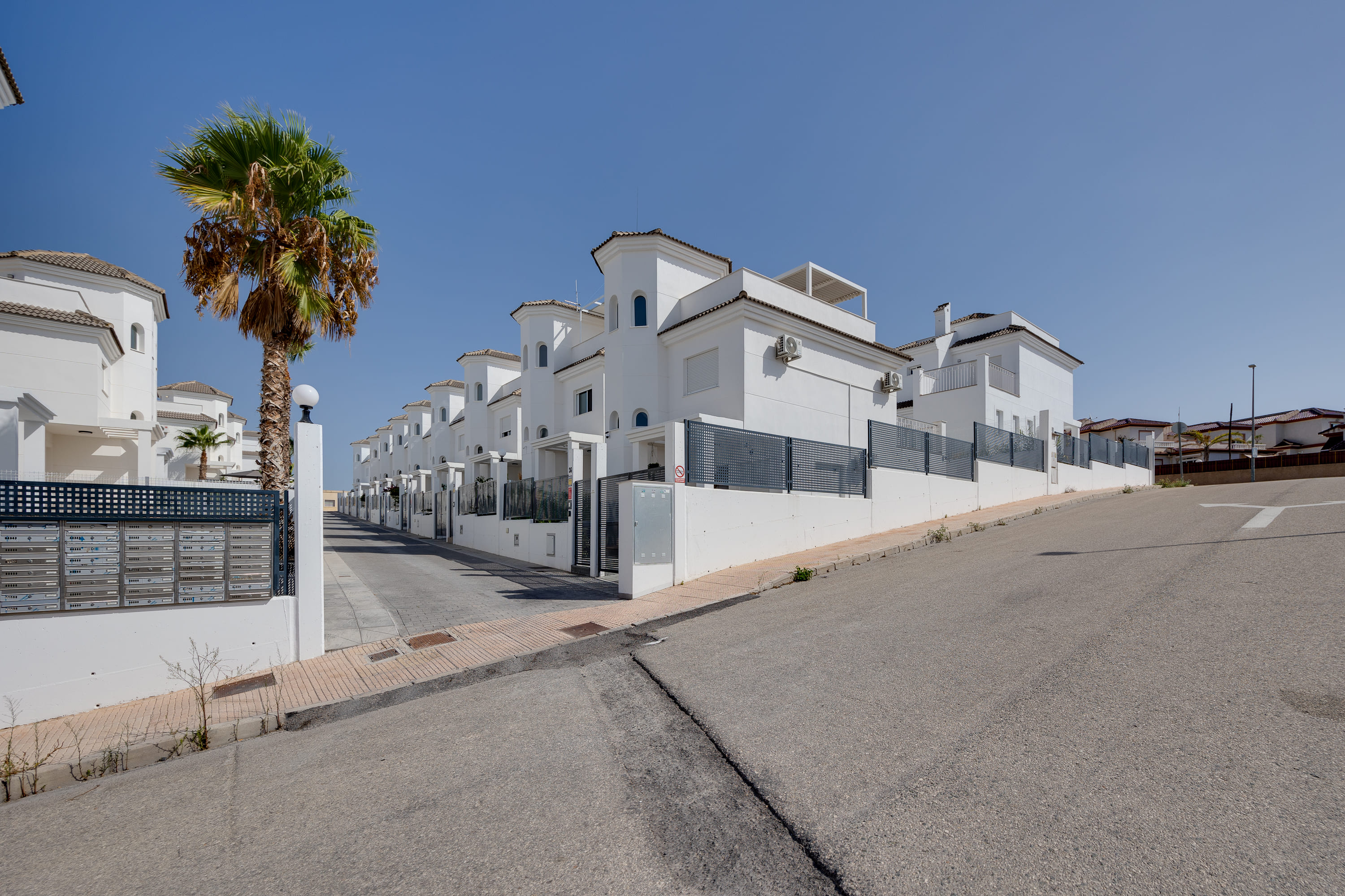 Living room in villa for sale in San Fulgencio