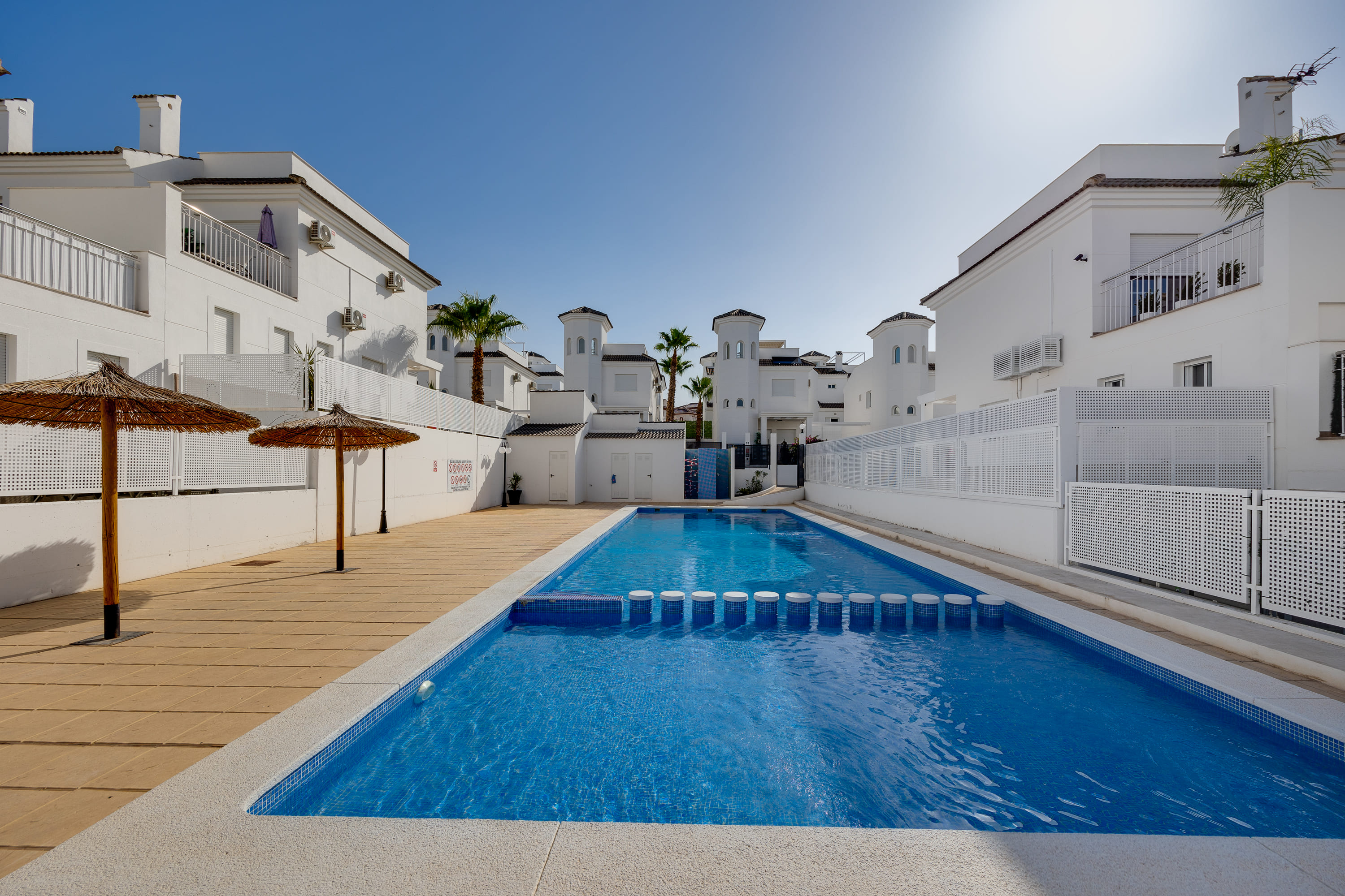 Living room in villa for sale in San Fulgencio