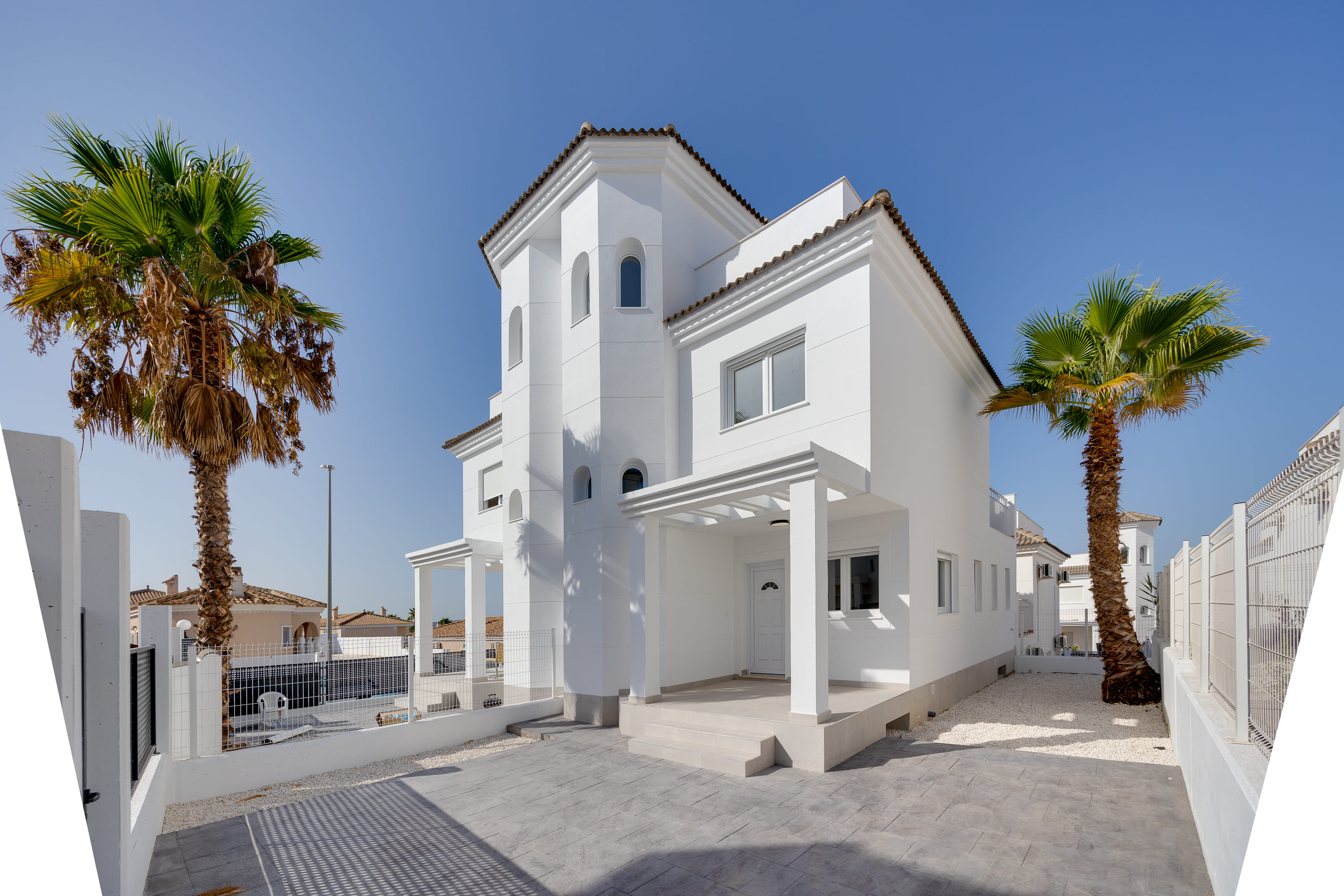 Dining area in villa for sale in San Fulgencio