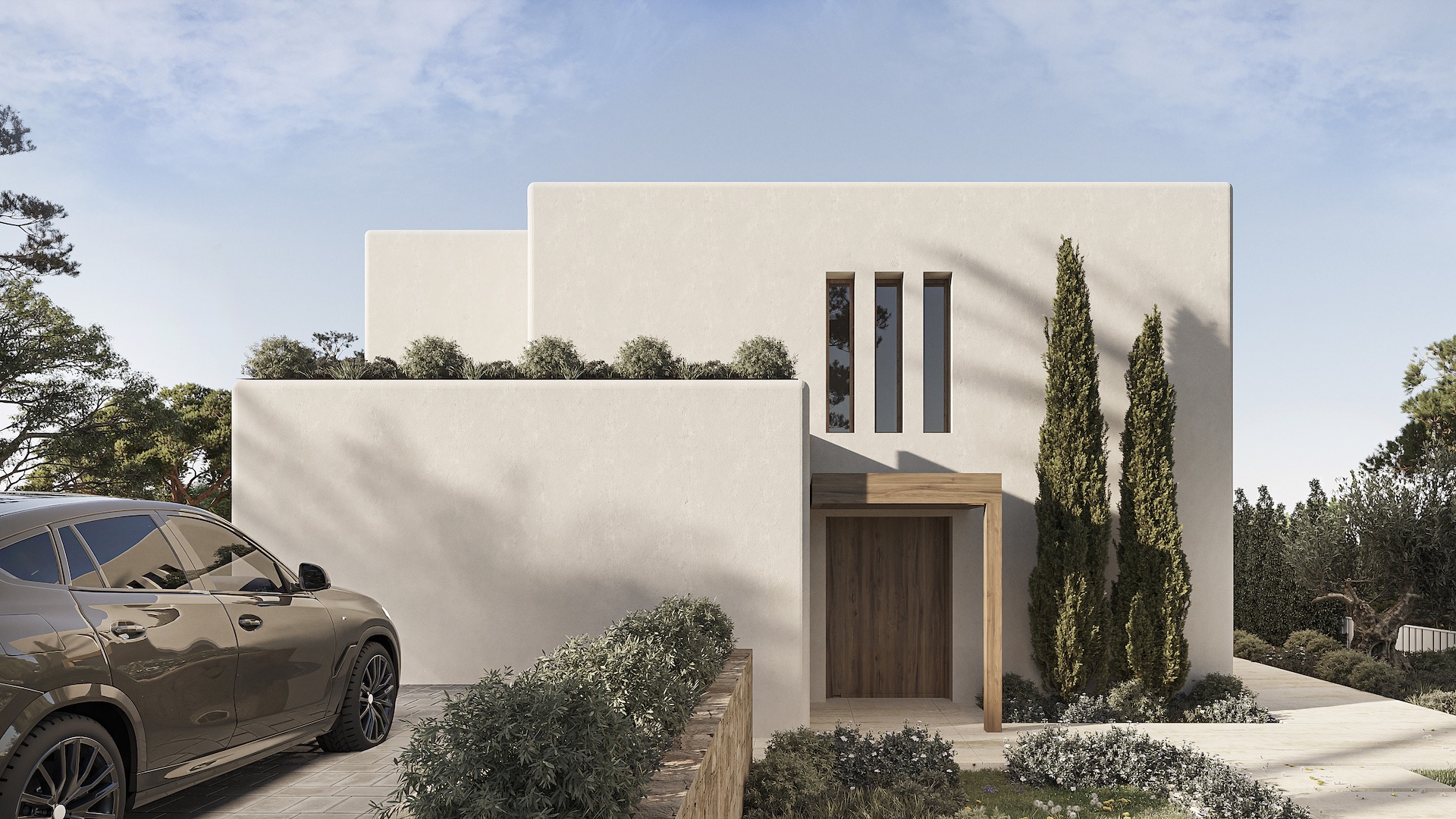 Terrace in villa for sale in Benissa