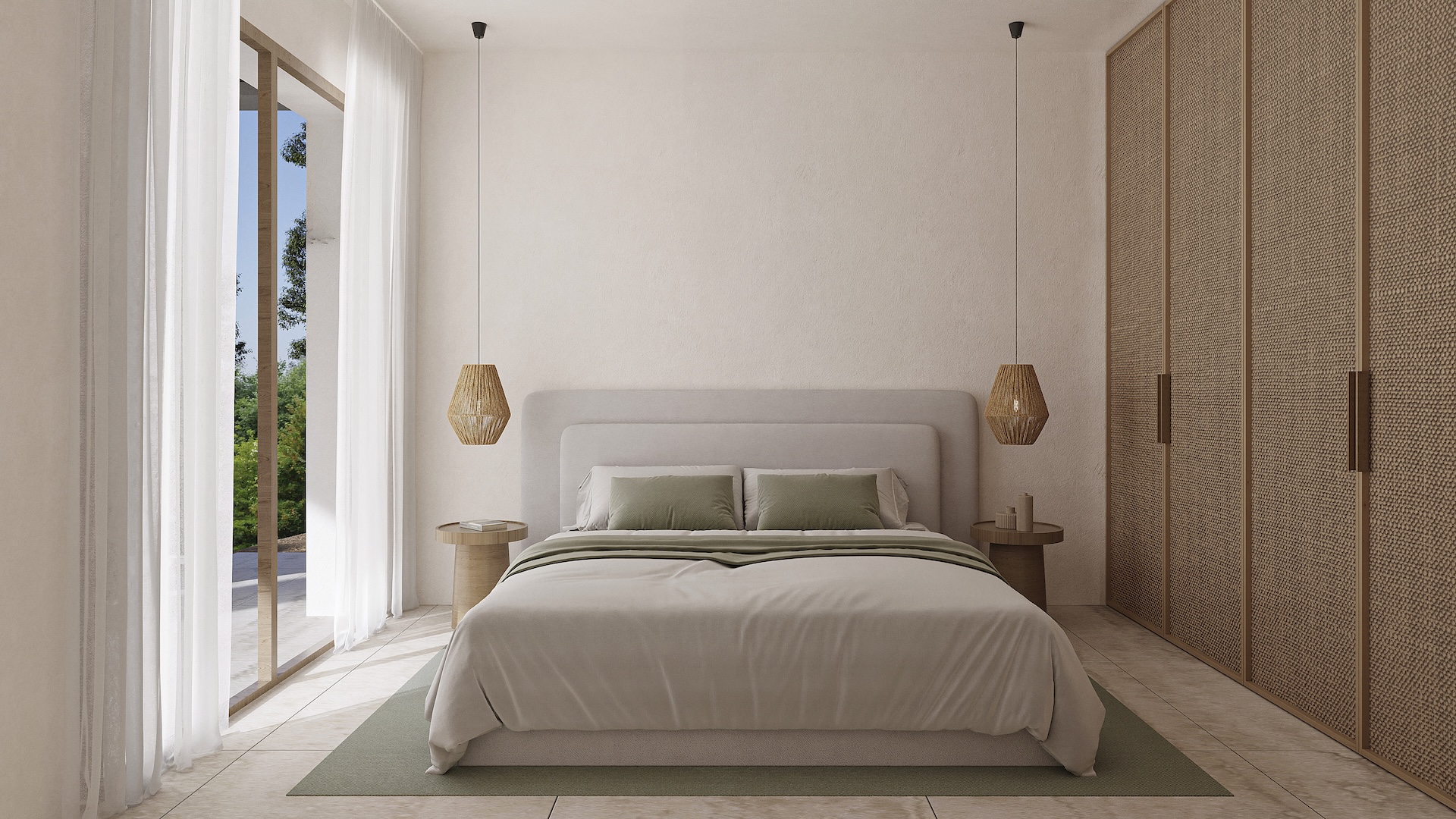 Bedroom in villa for sale in Benissa