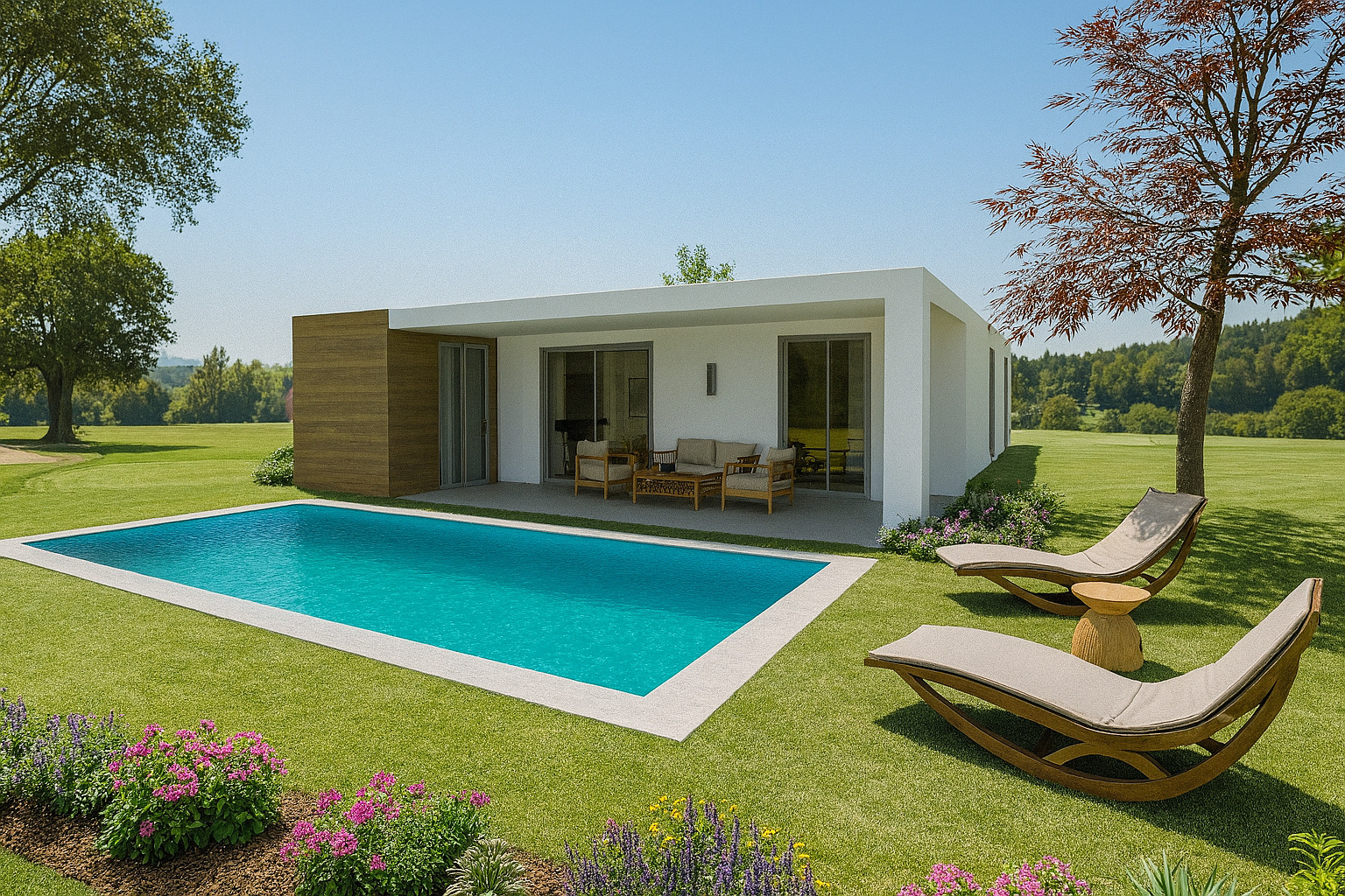 Located in the charming town of Monforte del Cid, this exclusive collection of five independent home