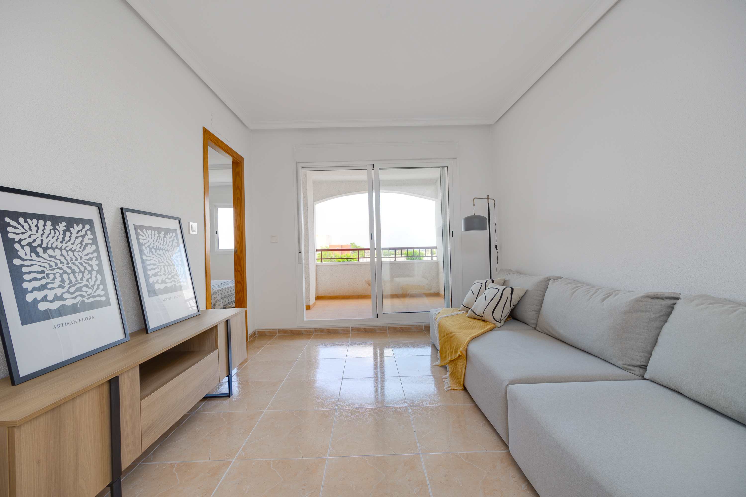 Pool area in apartment for sale in San Fulgencio