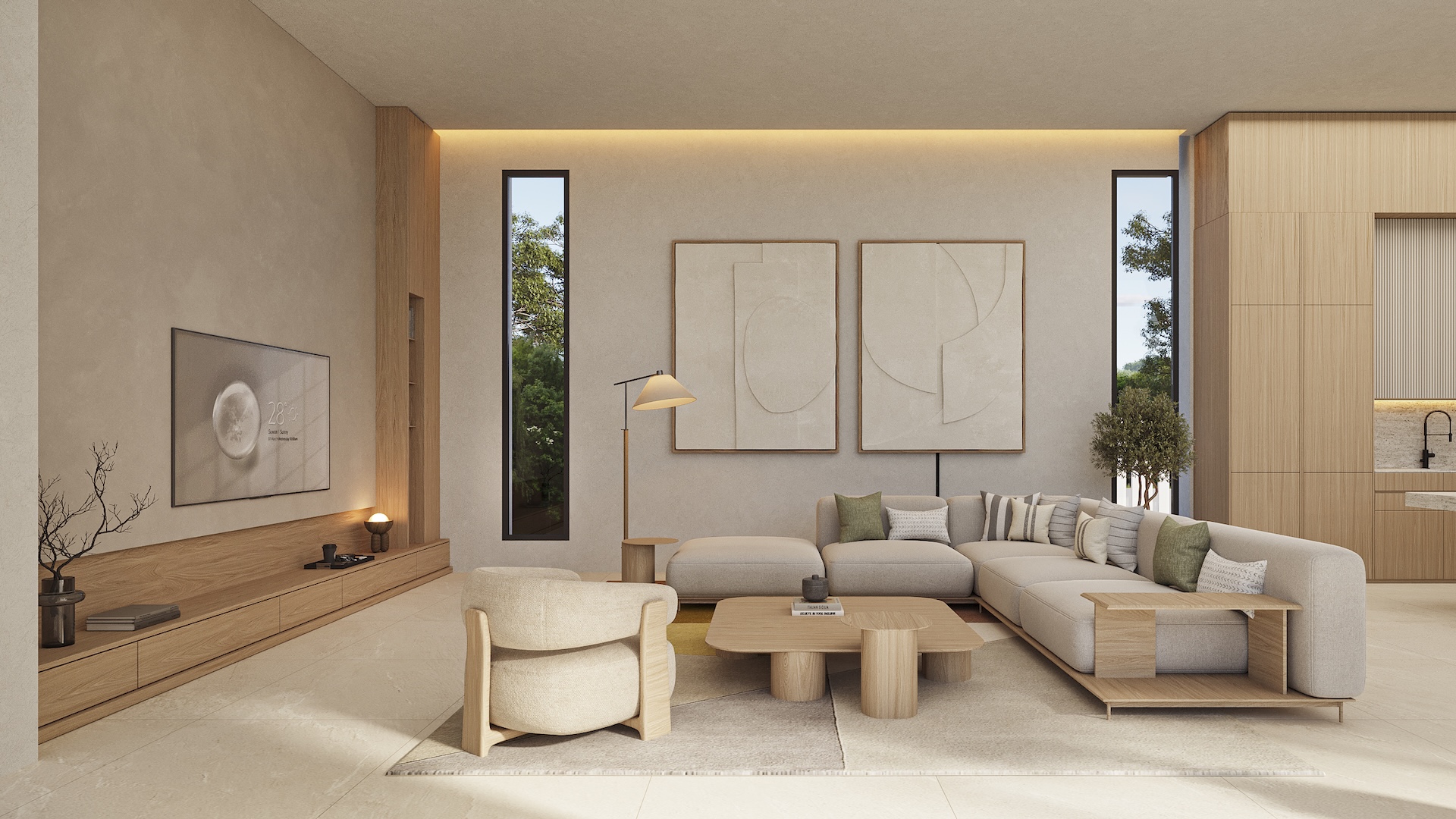 Exterior view in villa for sale in Calpe
