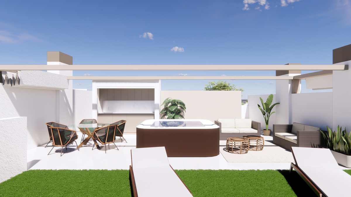 Master bedroom in low_bungalow for sale in Pilar de la Horadada
