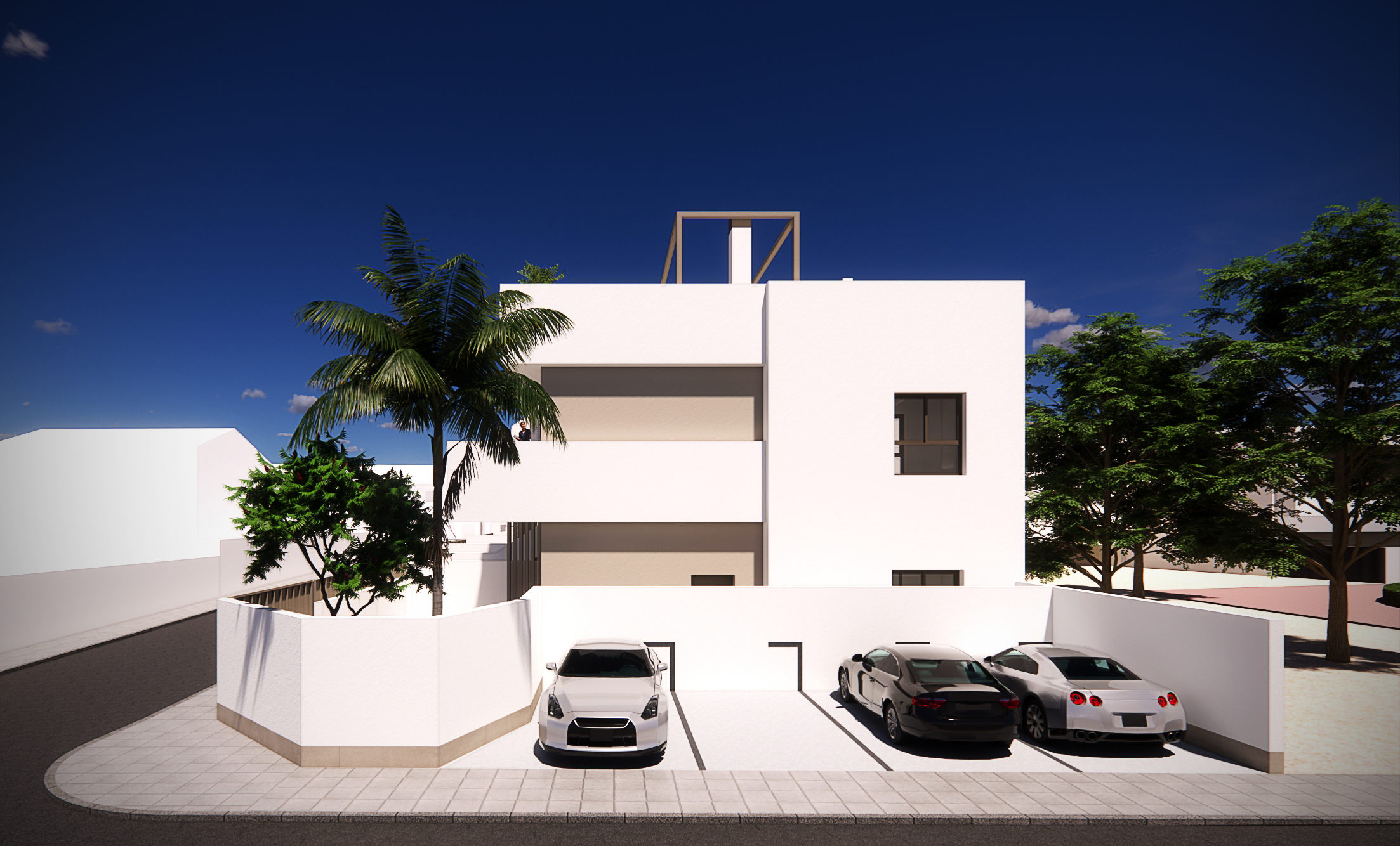Exterior view in low_bungalow for sale in Pilar de la Horadada
