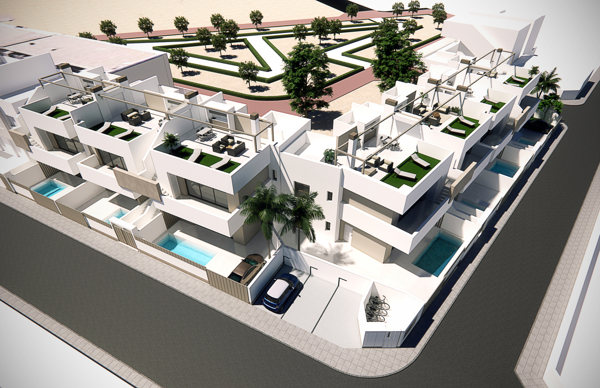 Master bedroom in high_bungalow for sale in Pilar de la Horadada