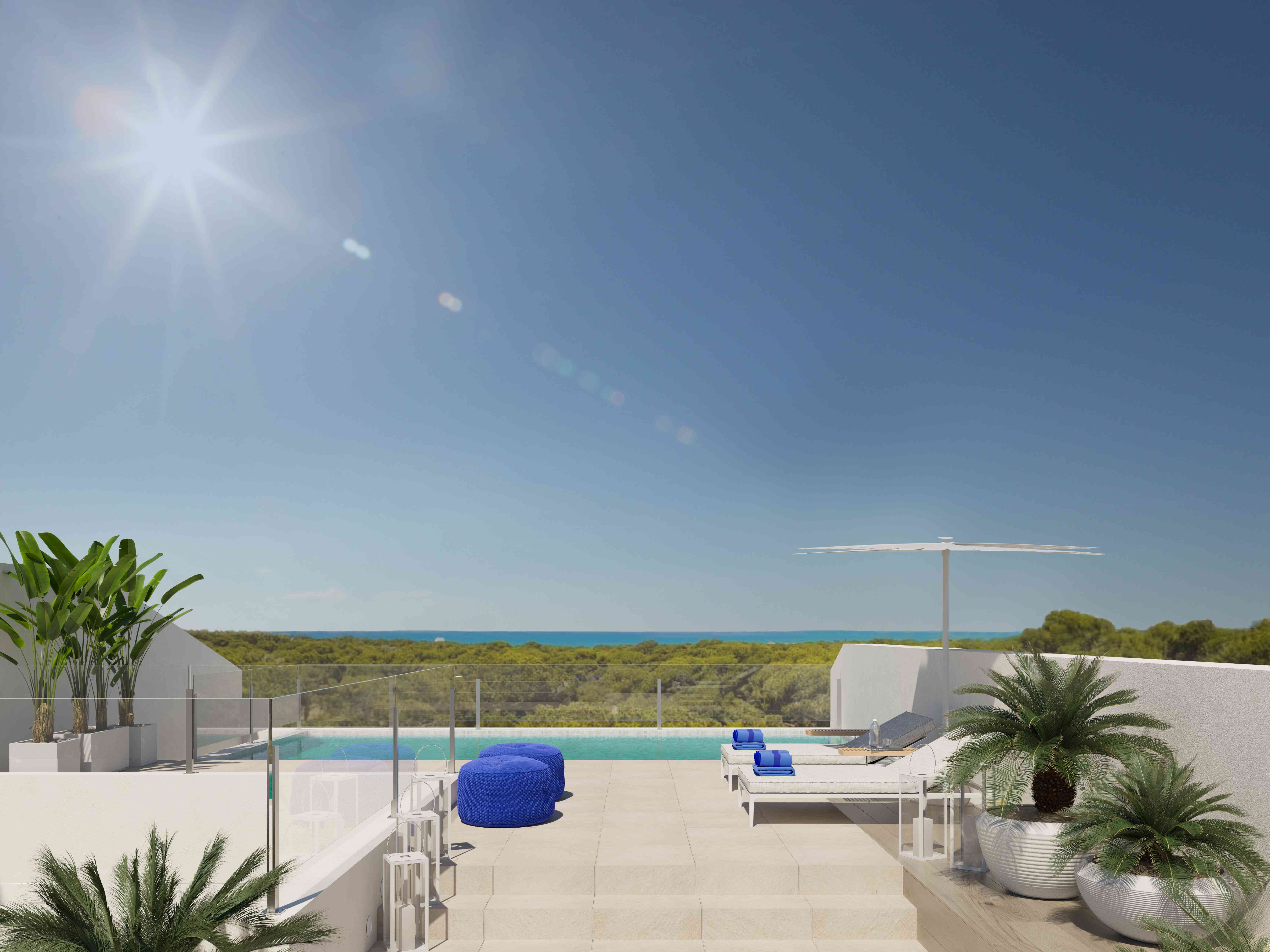 Located in the charming town of Guardamar del Segura, this apartment offers a unique living experien