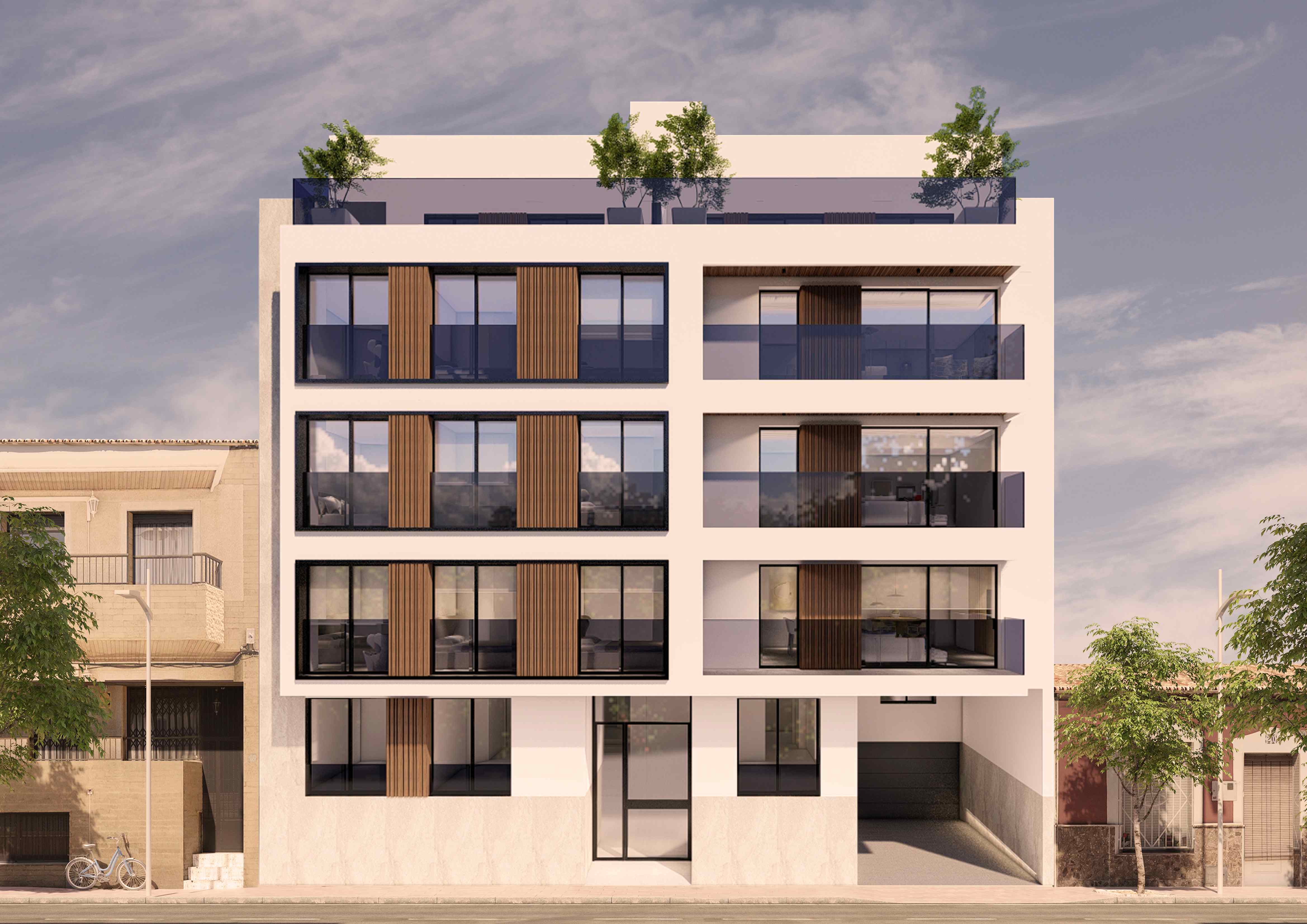Dining area in apartment for sale in Guardamar del Segura