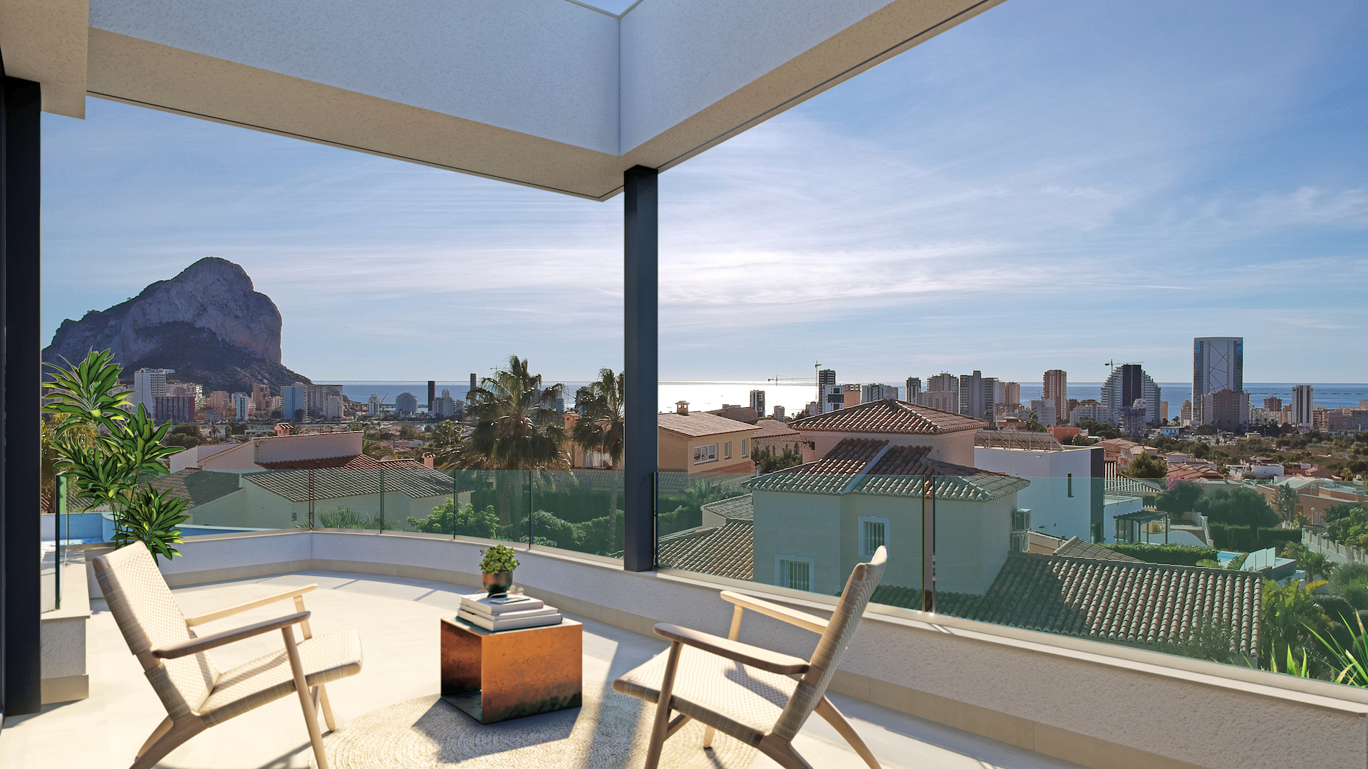 Bedroom in villa for sale in Calpe