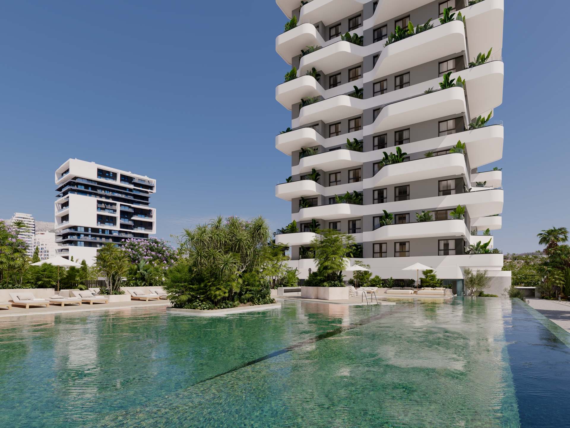 Bathroom in apartment for sale in Calpe