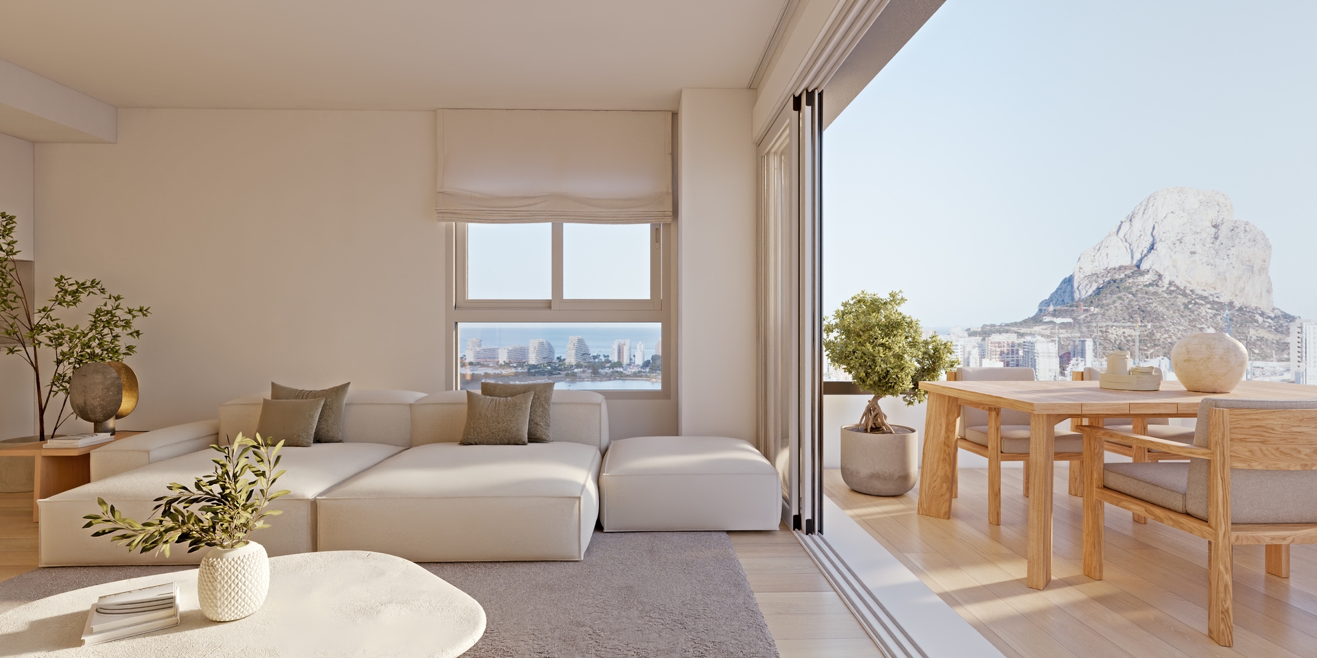 Exterior view in apartment for sale in Calpe