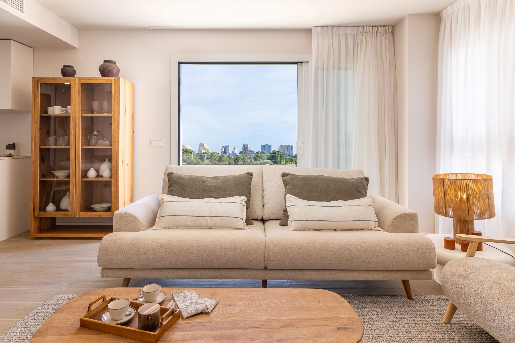 Dining area in apartment for sale in Calpe