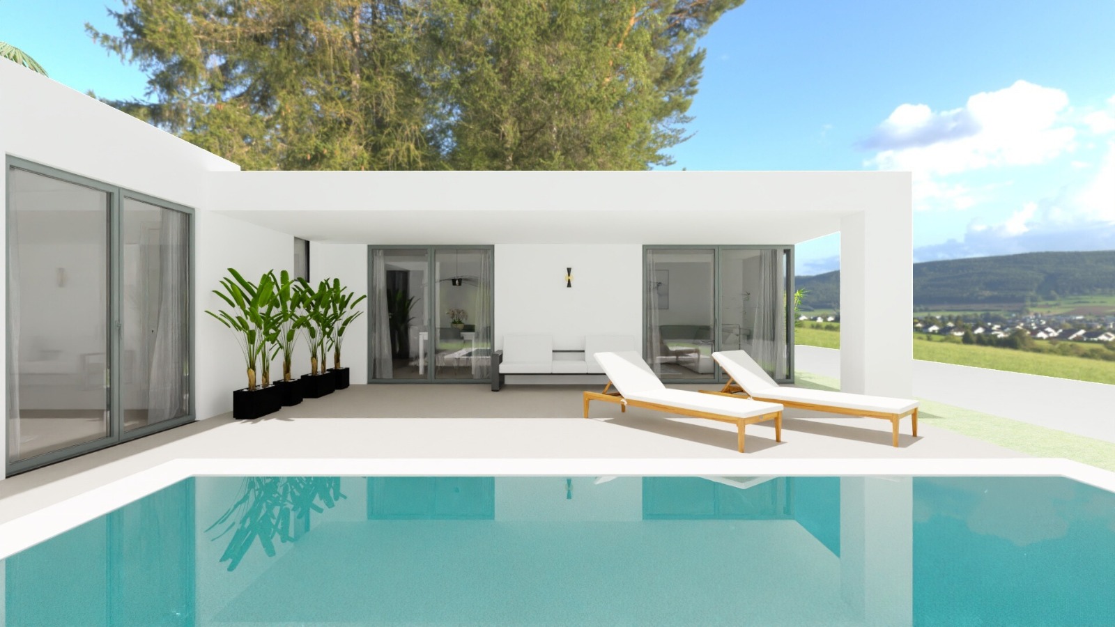 Garden in villa for sale in Monforte del Cid