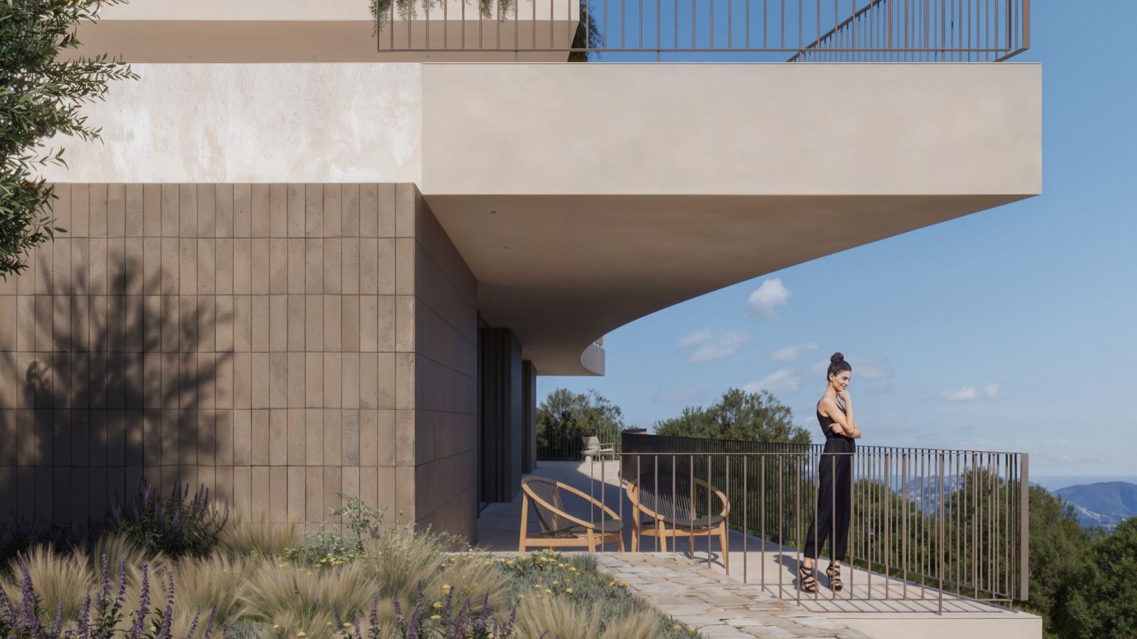 Garden in villa for sale in Moraira