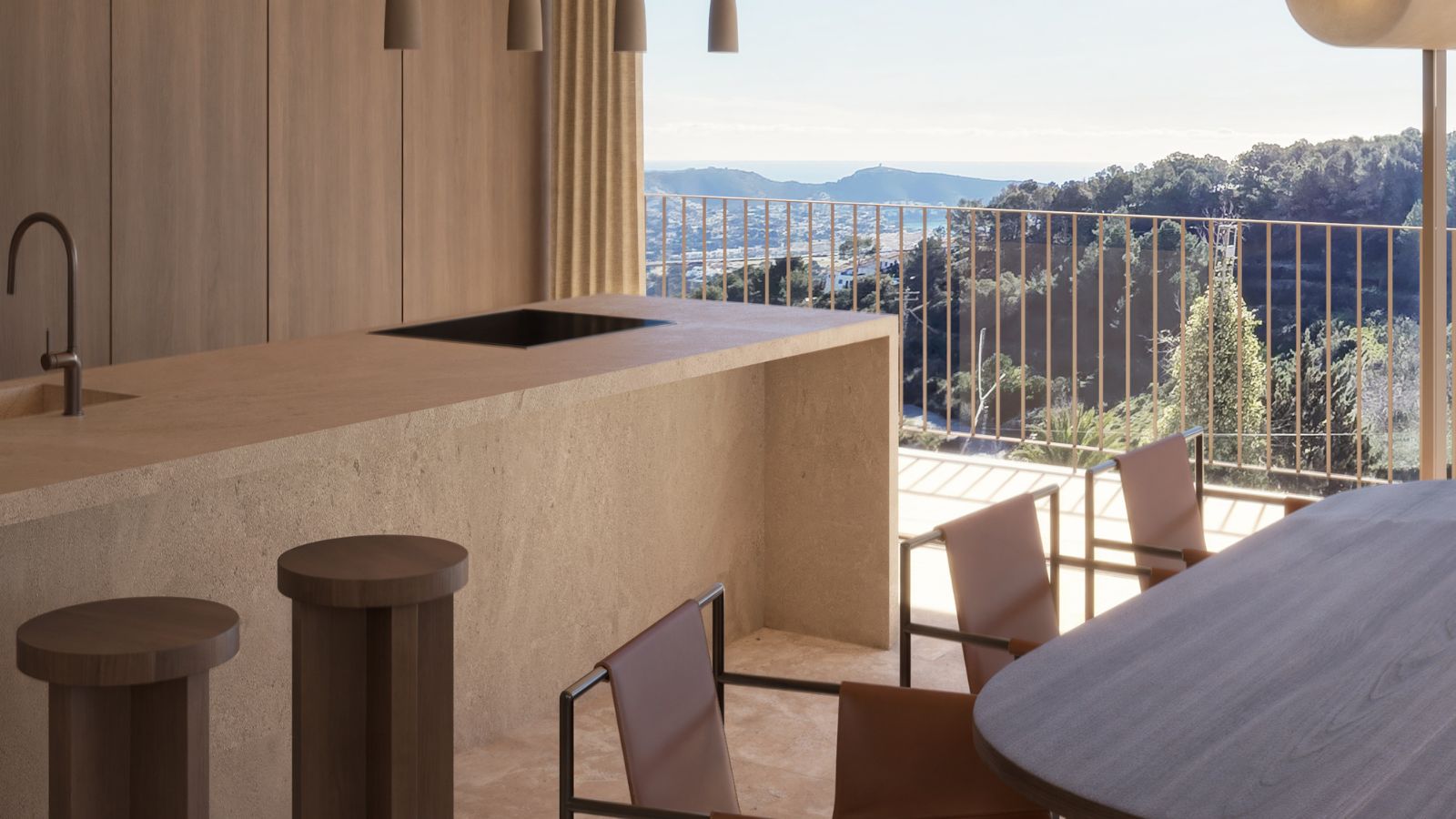 Garden in villa for sale in Moraira