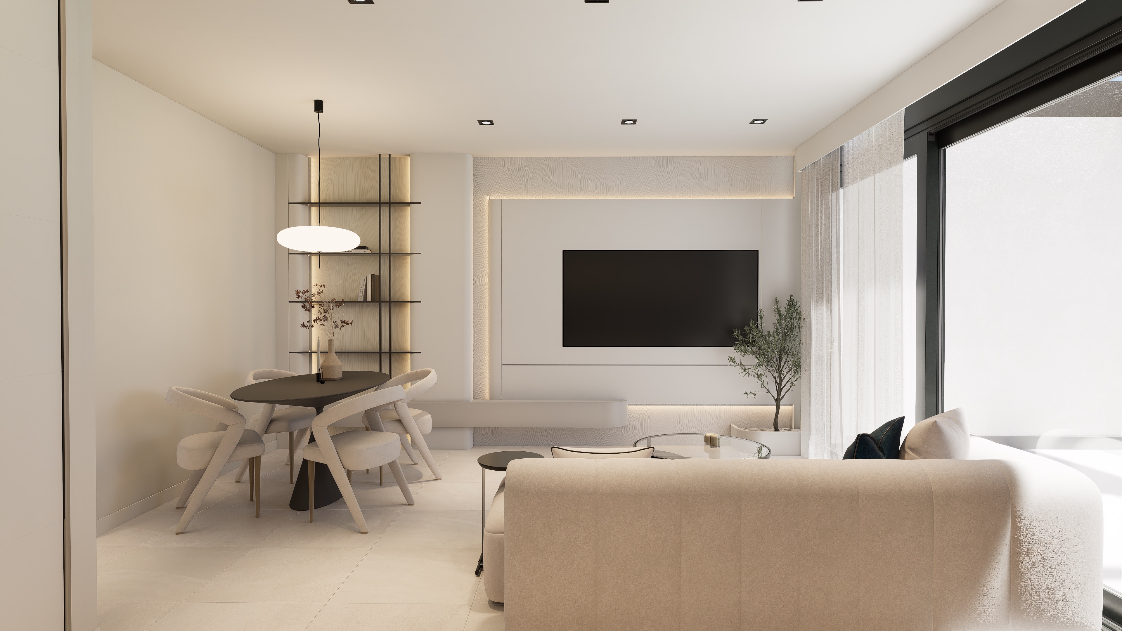 Living room in high_bungalow for sale in Pilar de la Horadada