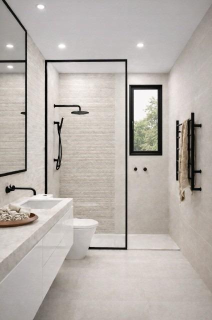 Bathroom in penthouse for sale in Torrevieja