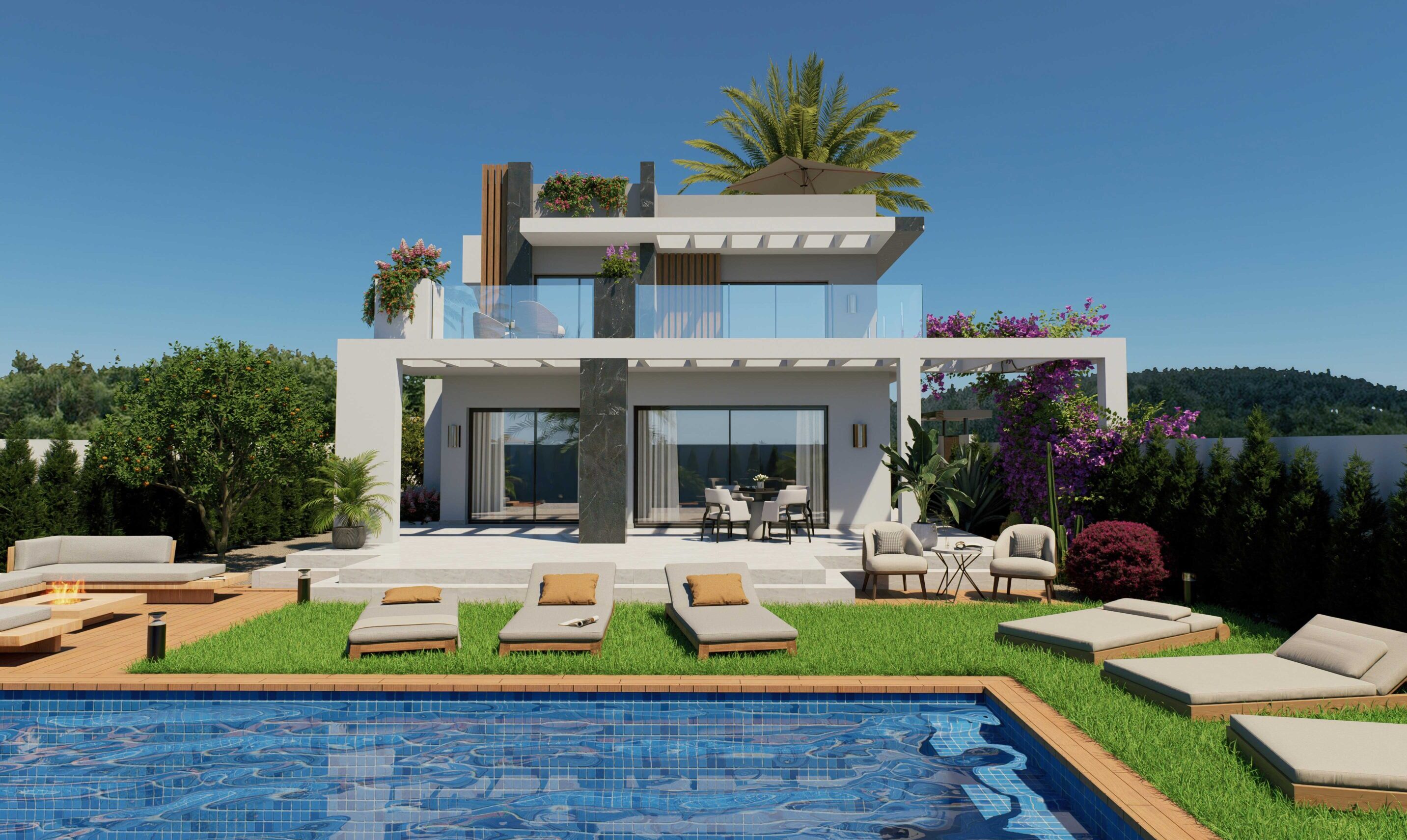 Located in the charming Ciudad Quesada, this detached villa offers a unique living experience