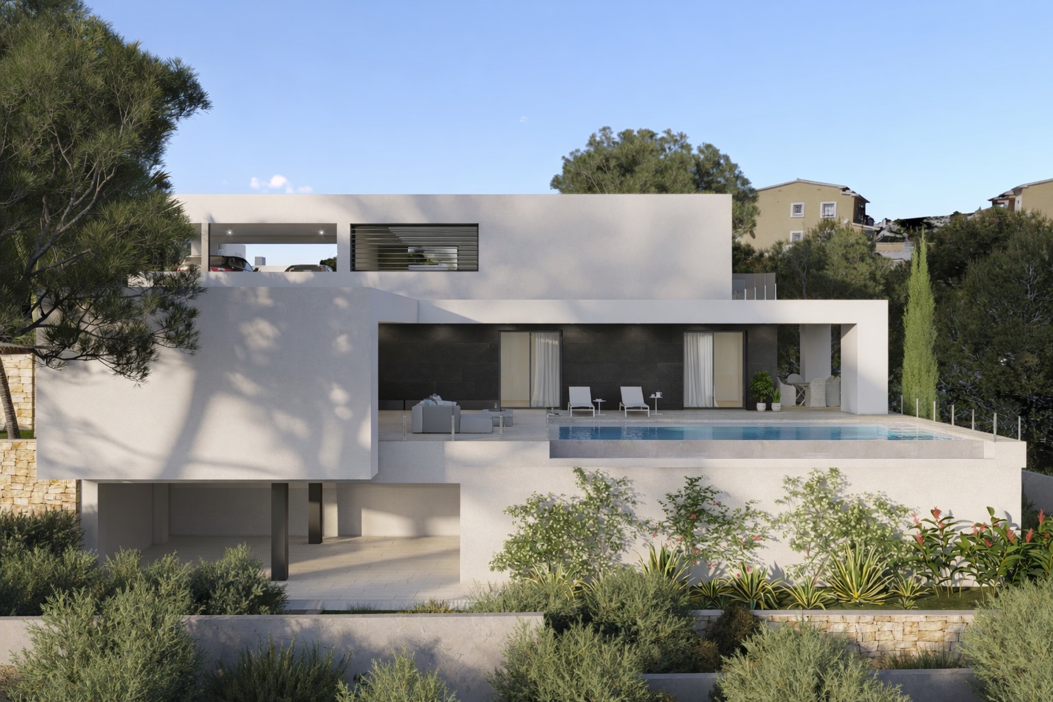 Dining area in villa for sale in Cumbre del Sol