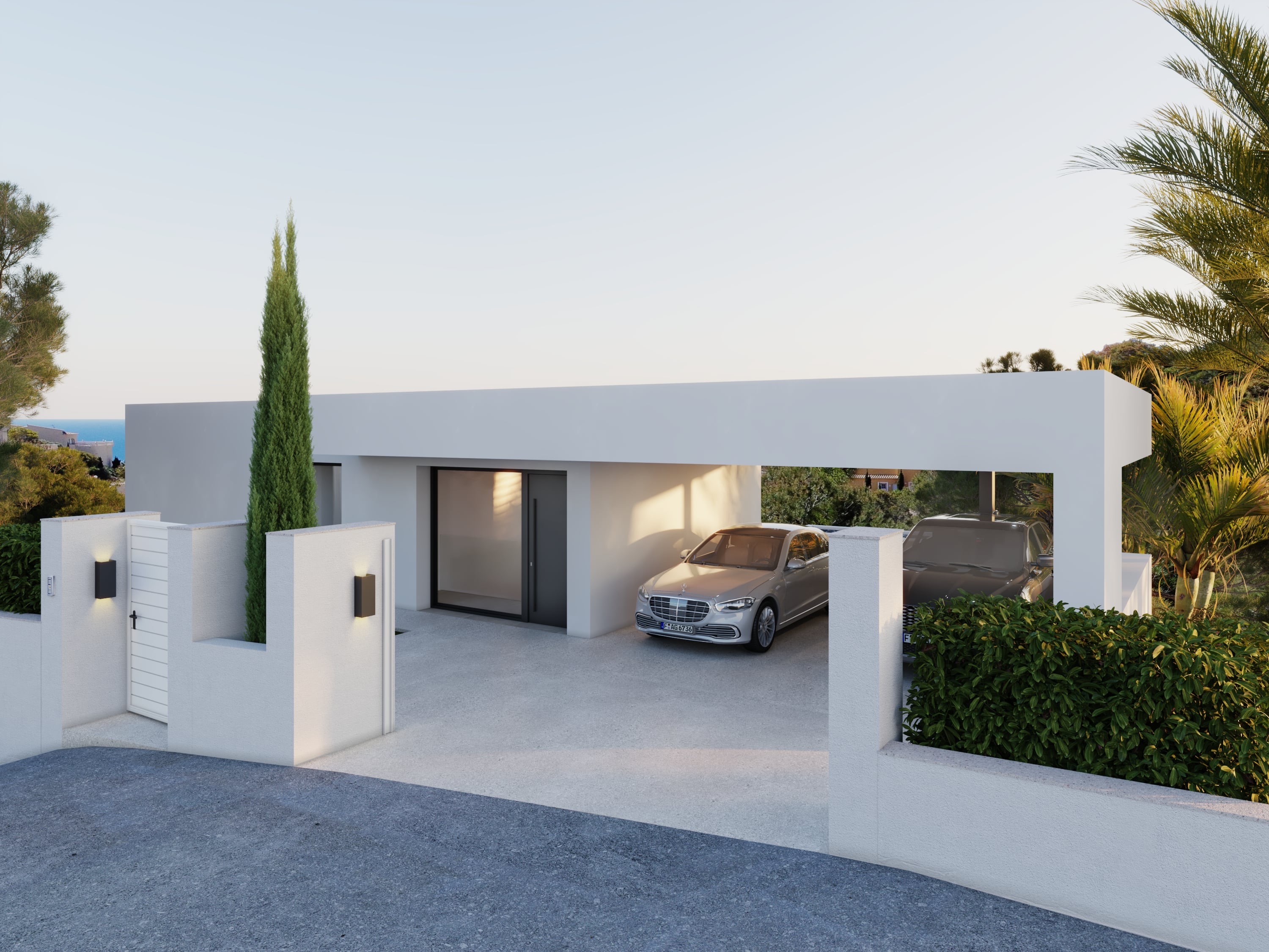 Living room in villa for sale in Cumbre del Sol