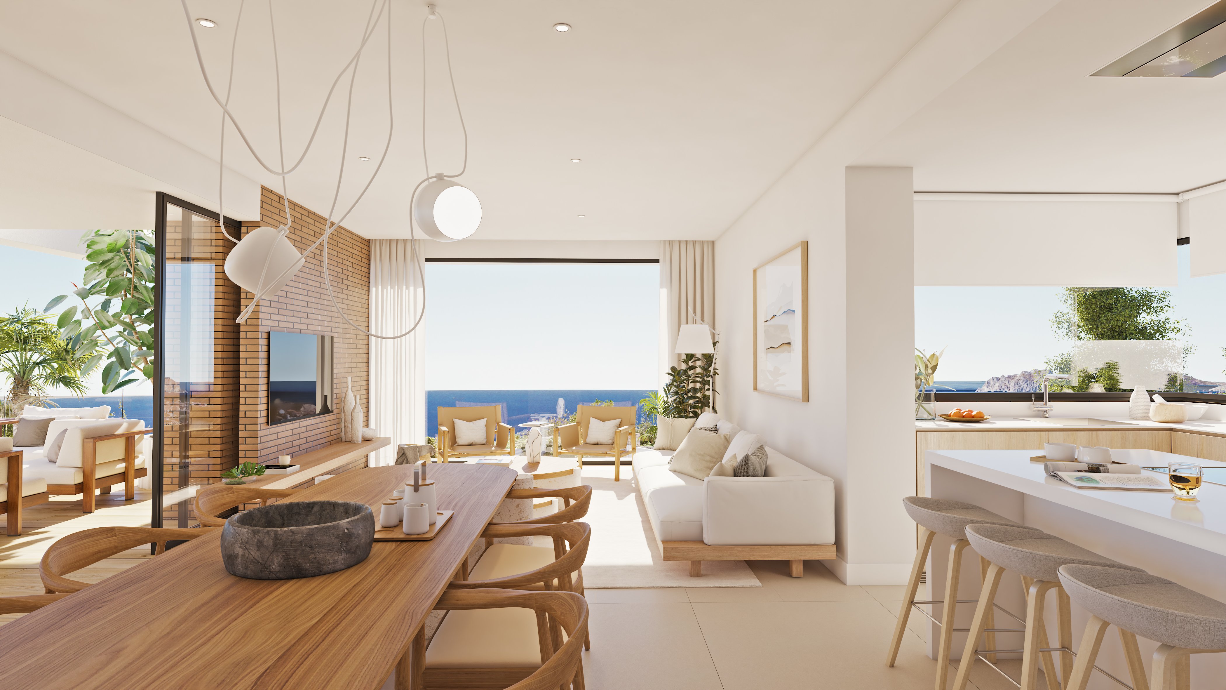 Exterior view in villa for sale in Cumbre del Sol