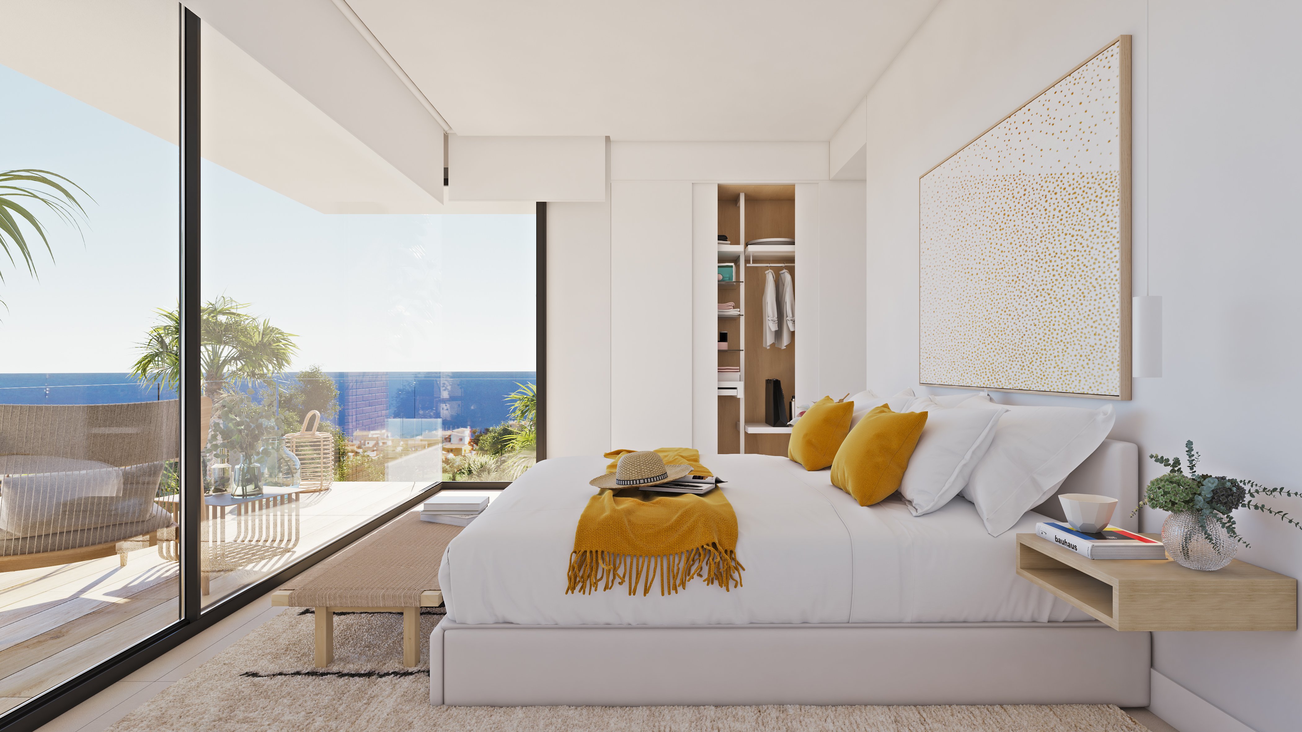 Living room in villa for sale in Cumbre del Sol