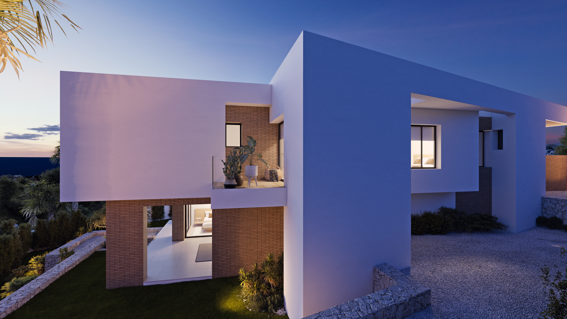 Bedroom in villa for sale in Cumbre del Sol