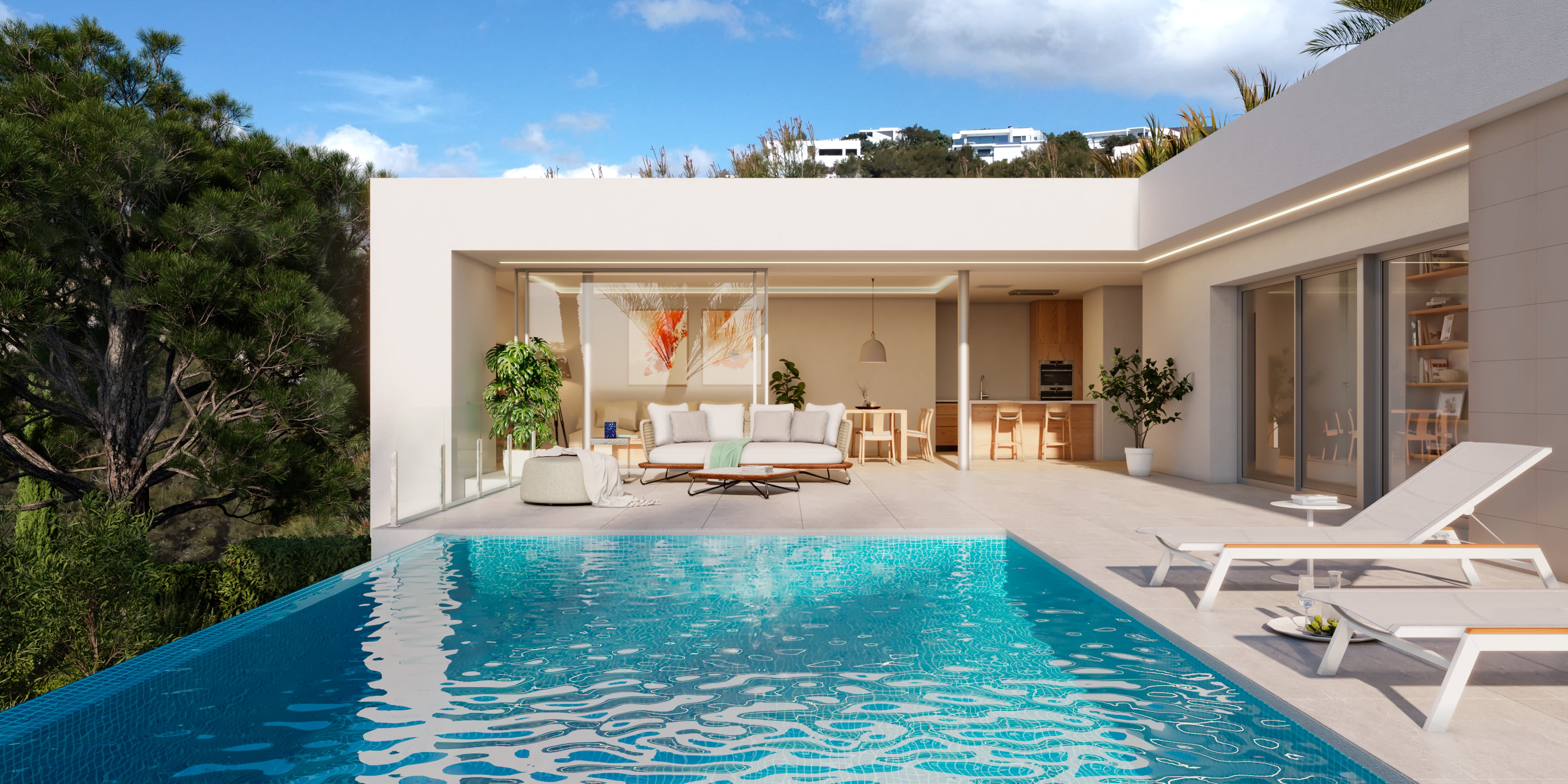 Kitchen in villa for sale in Cumbre del Sol