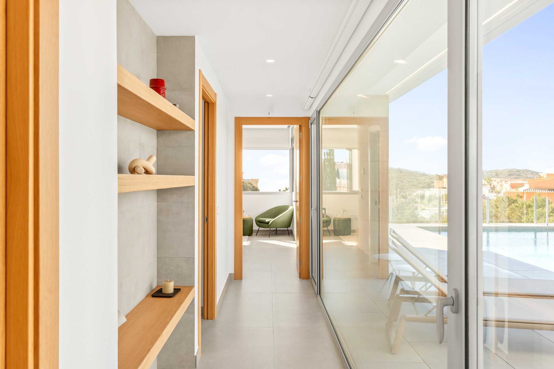Living room in villa for sale in Cumbre del Sol