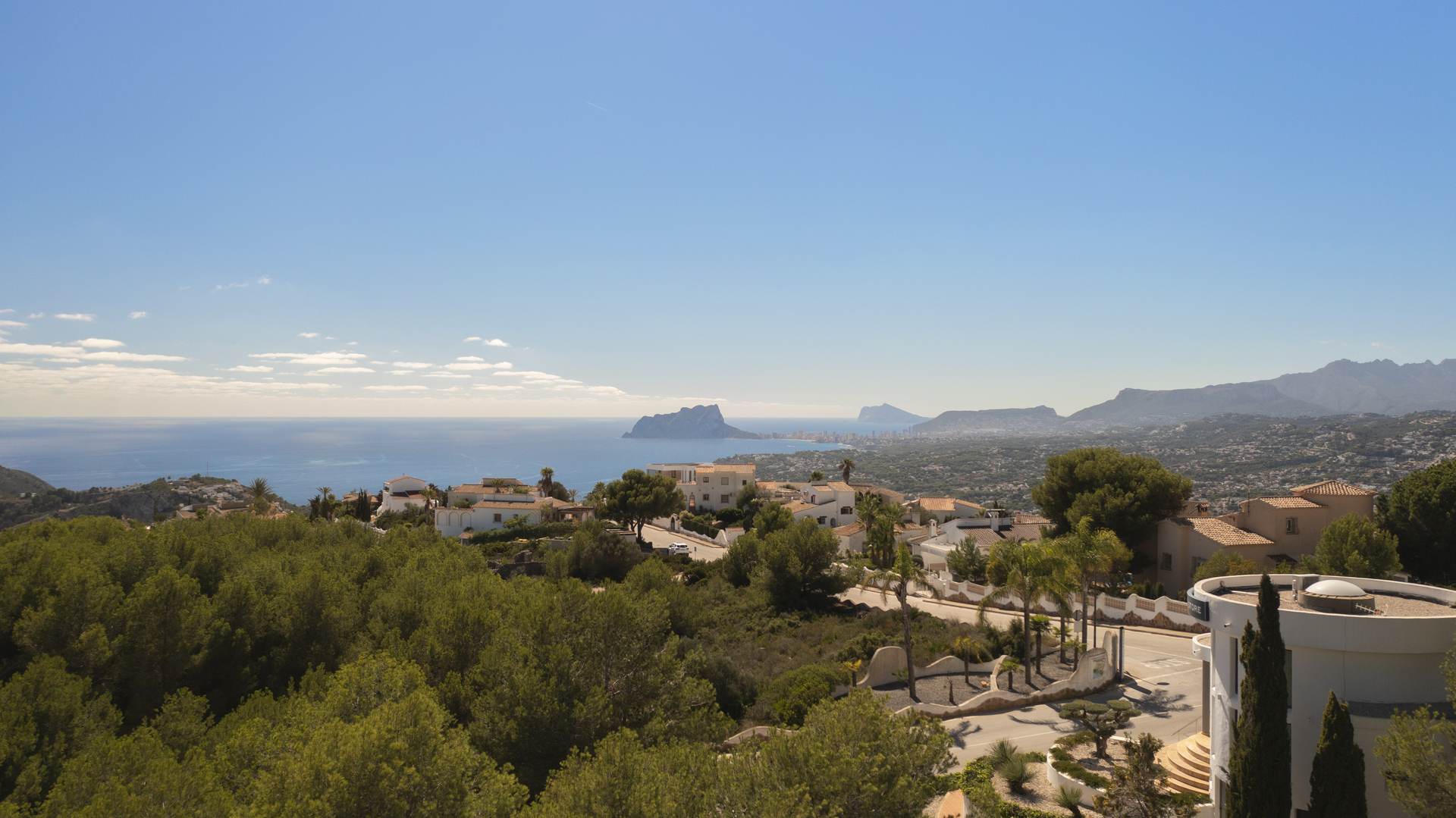 Exterior view in villa for sale in Cumbre del Sol