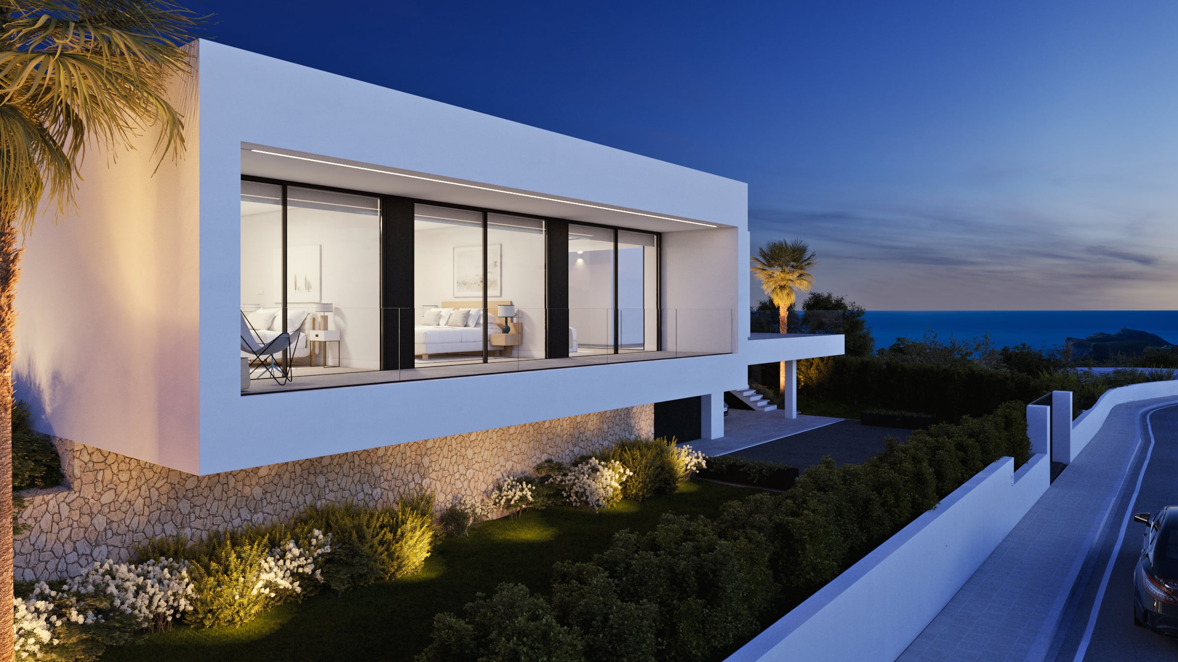 Bedroom in villa for sale in Cumbre del Sol