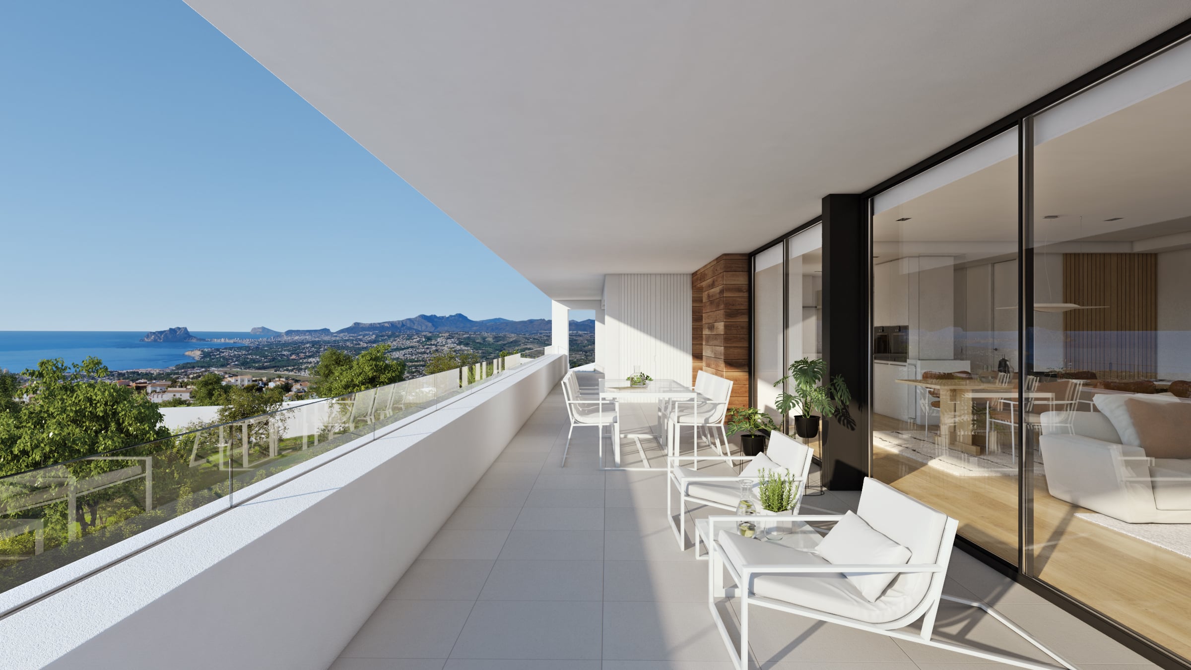 Garden in villa for sale in Cumbre del Sol