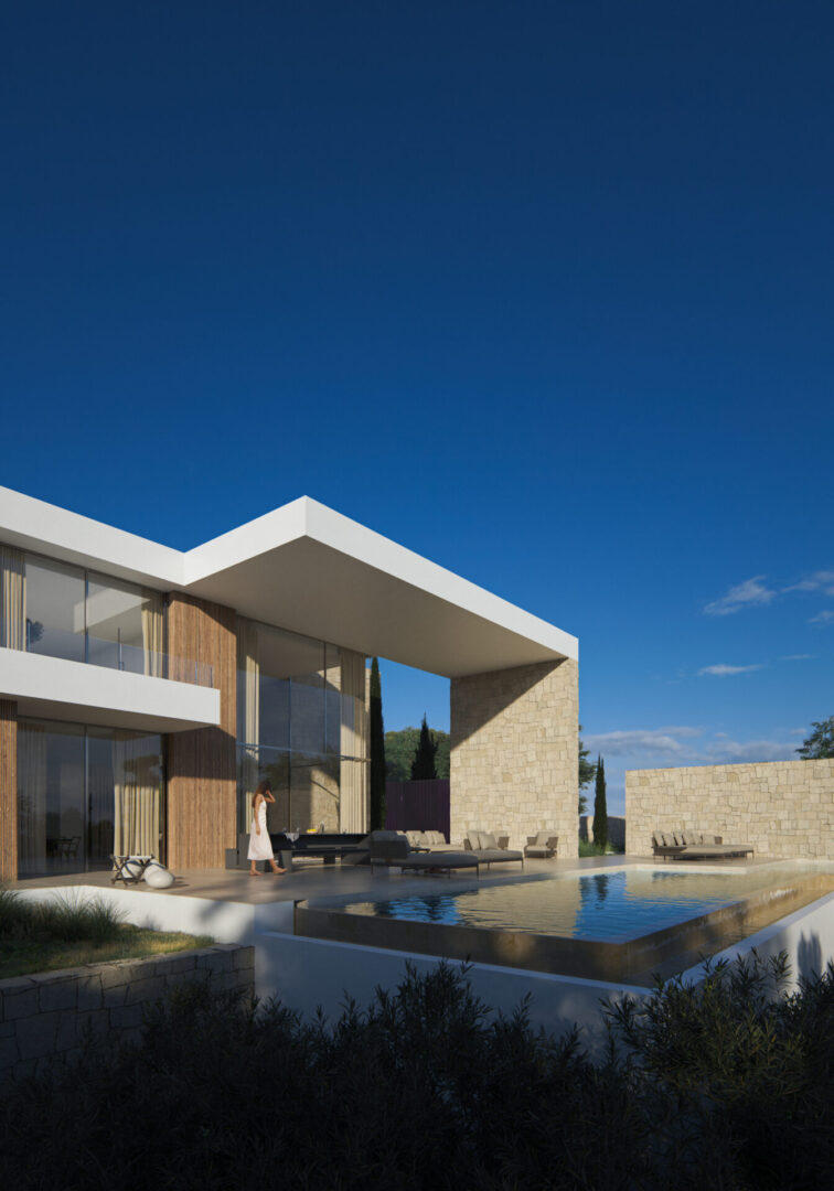 Living room in villa for sale in Teulada