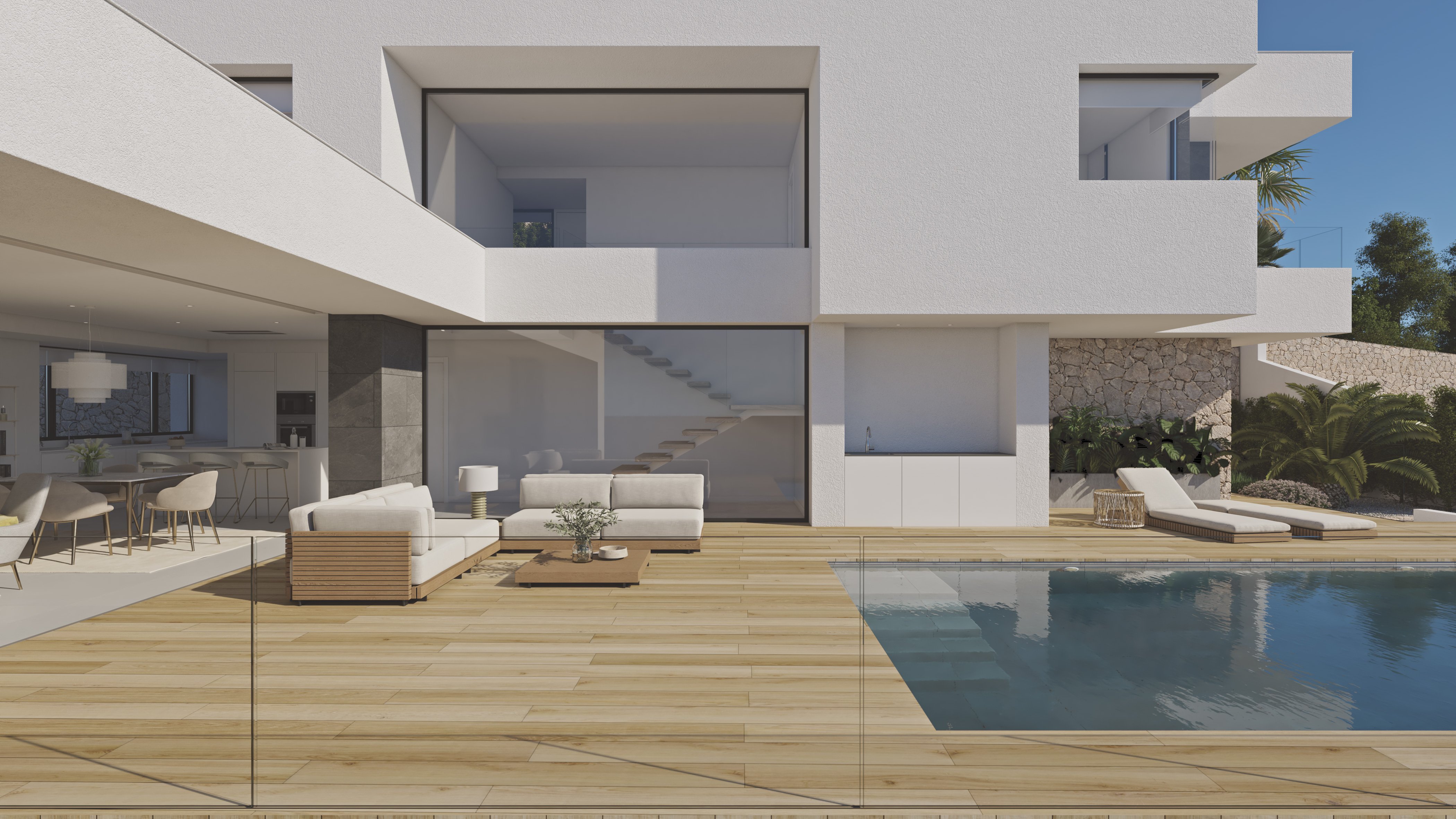 Bedroom in villa for sale in Cumbre del Sol