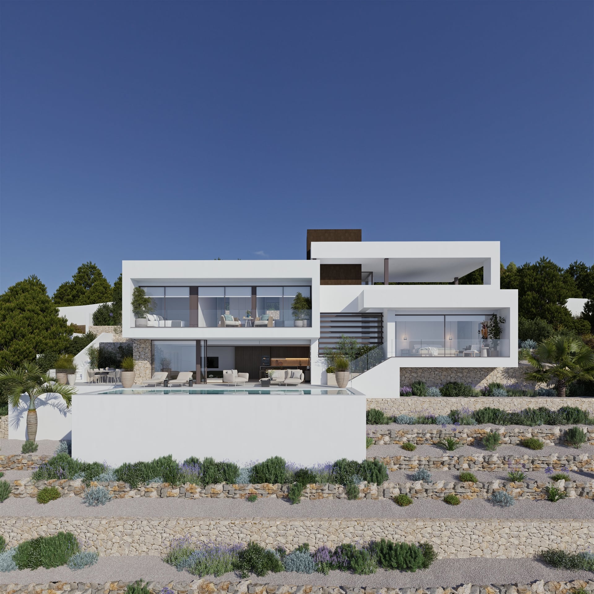 Kitchen in villa for sale in Altea