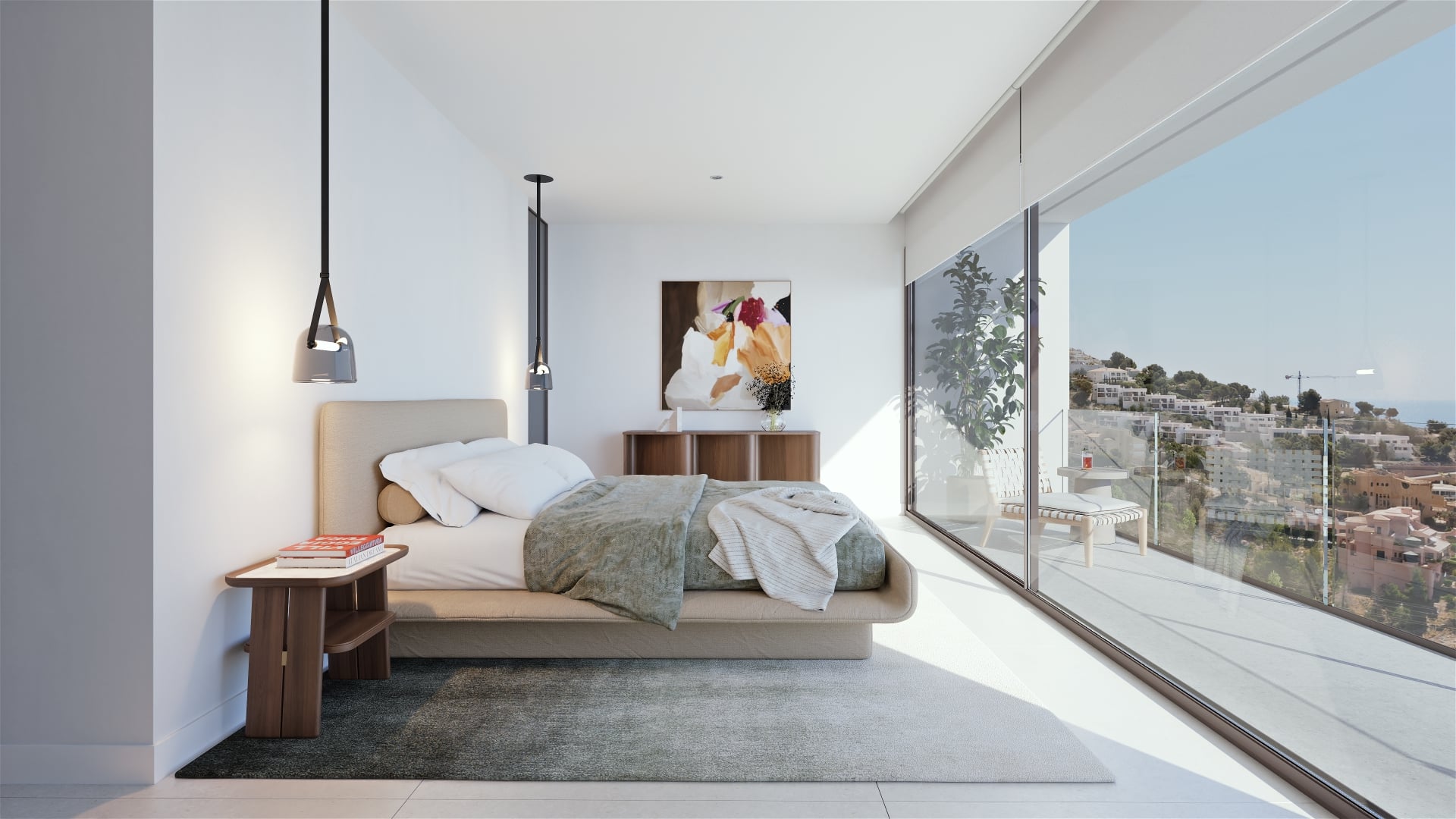 Garden in villa for sale in Altea