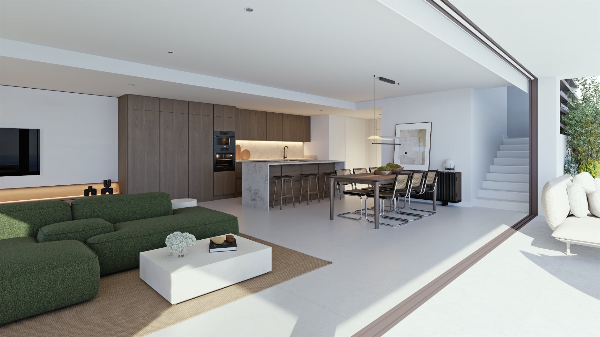 Bedroom in villa for sale in Altea