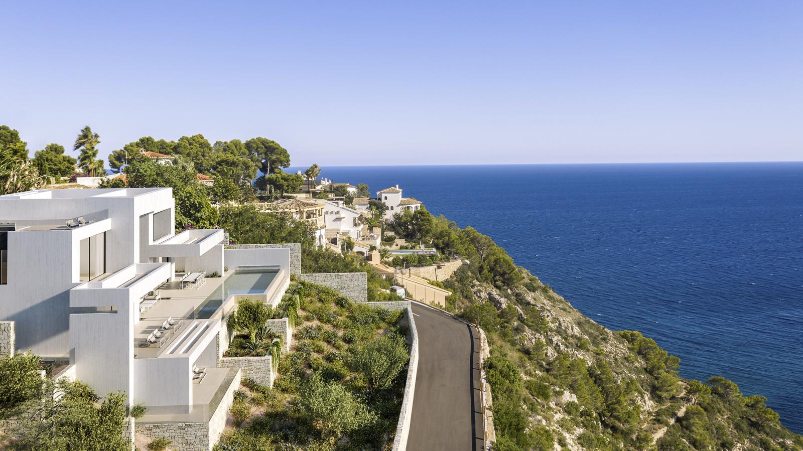 Living room in villa for sale in Jávea