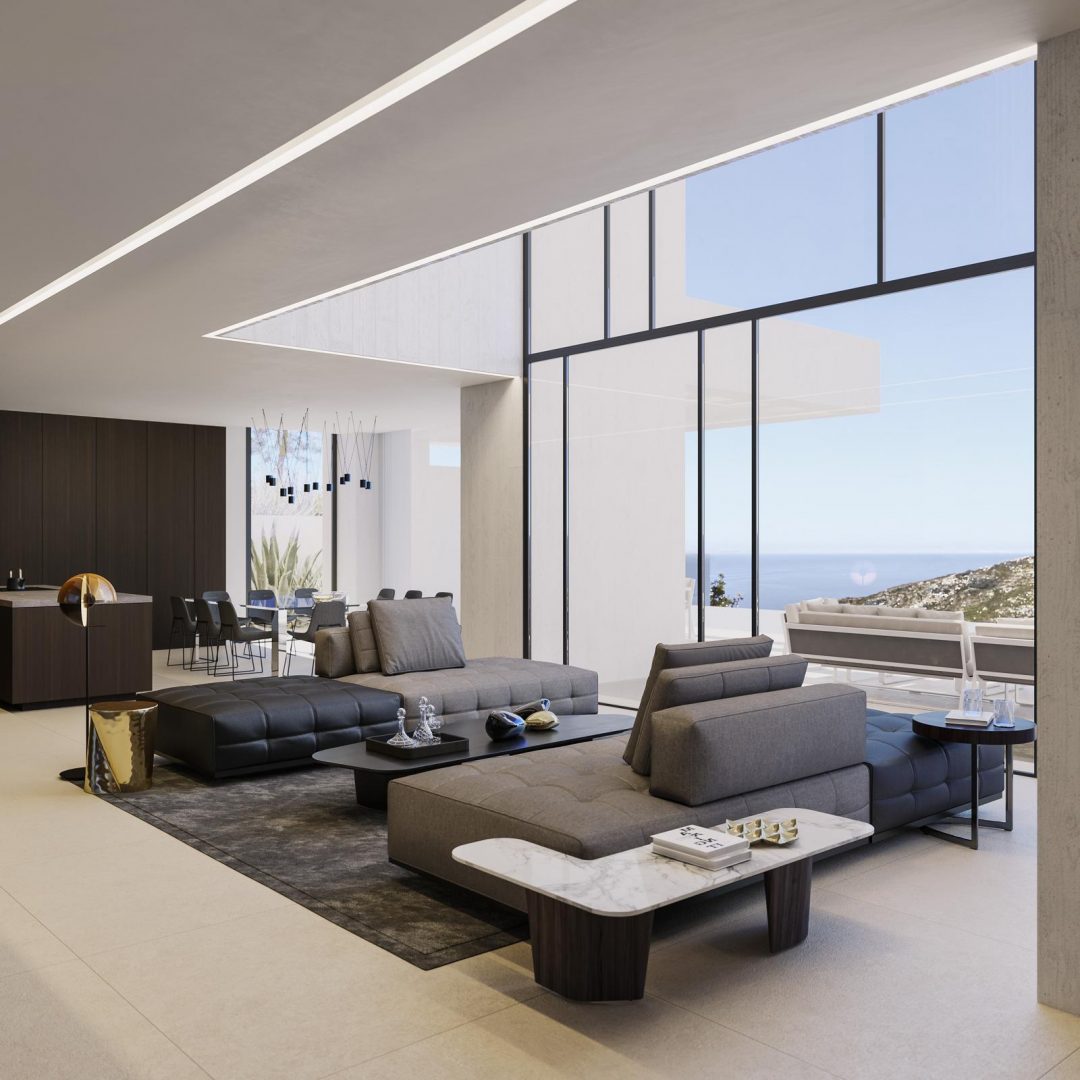 Bedroom in villa for sale in Jávea