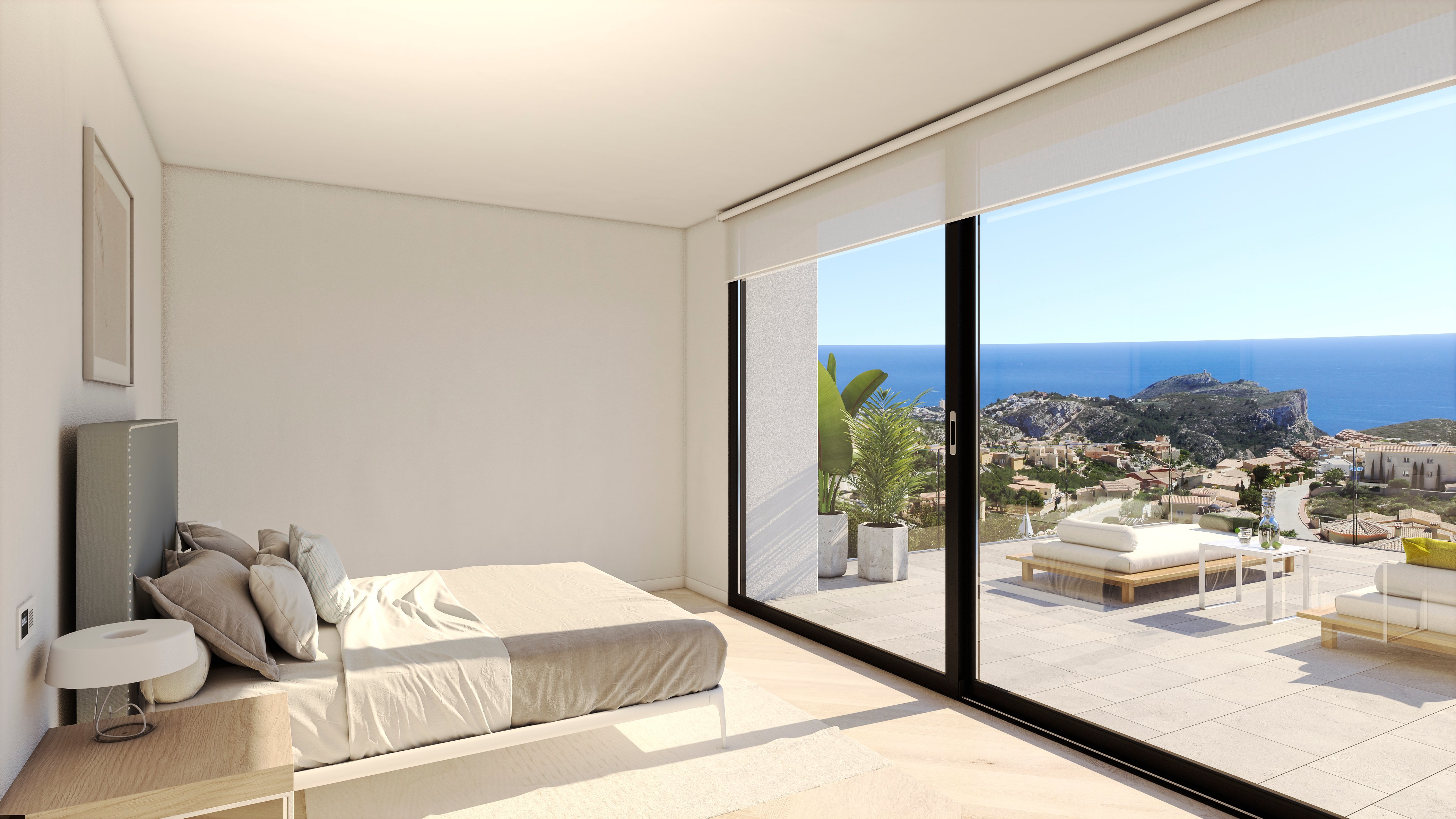 Exterior view in villa for sale in Cumbre del Sol