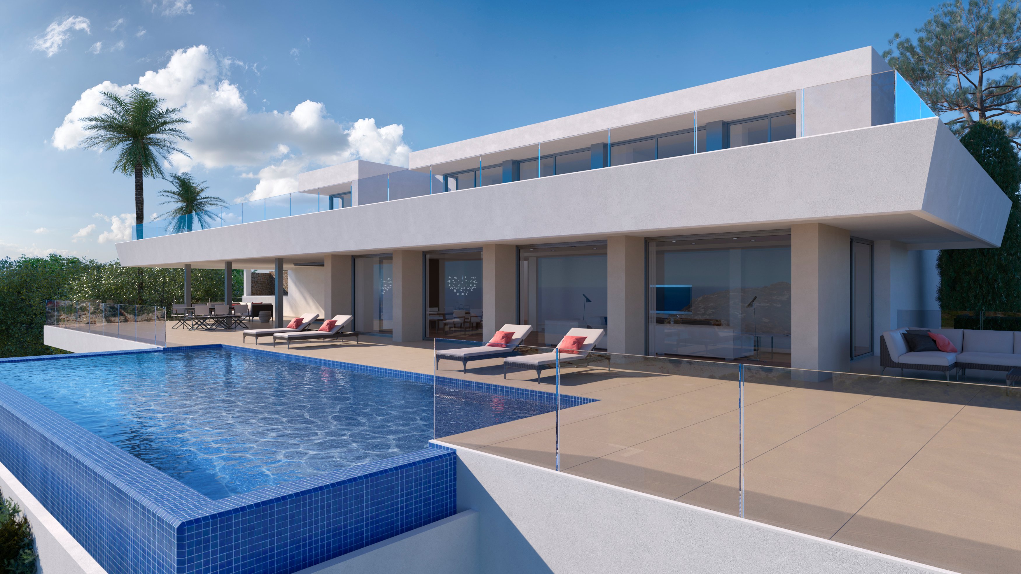 Dining area in villa for sale in Cumbre del Sol