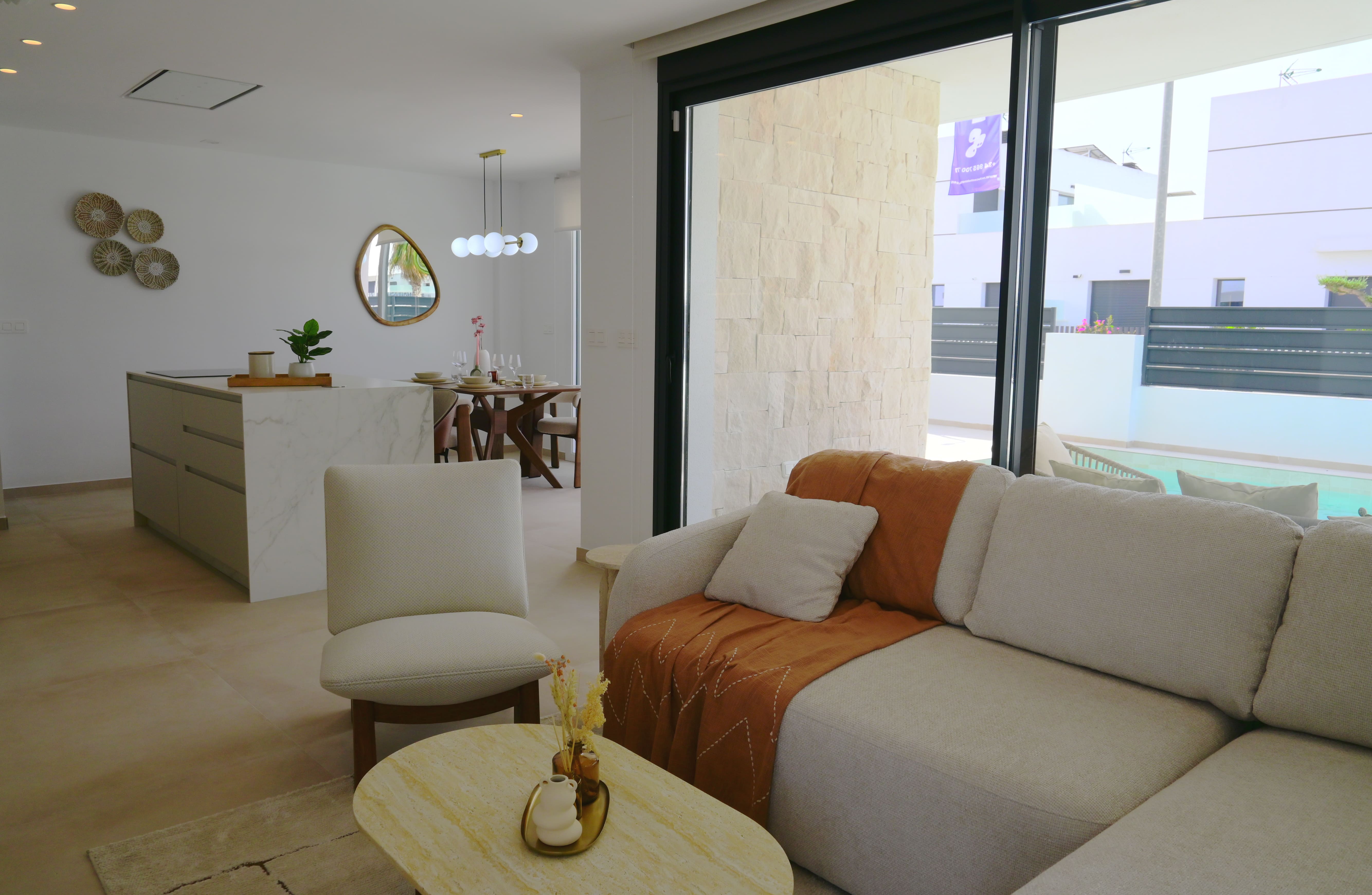 Living room in terraced for sale in Dolores