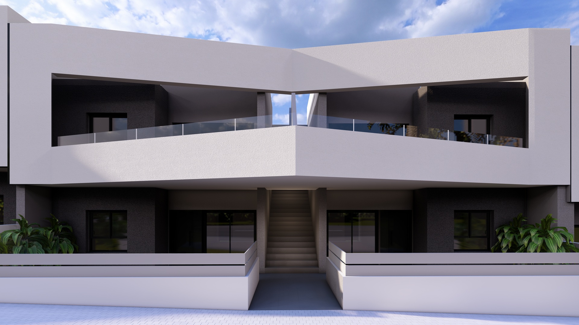 Exterior view in high_bungalow for sale in San Miguel de Salinas