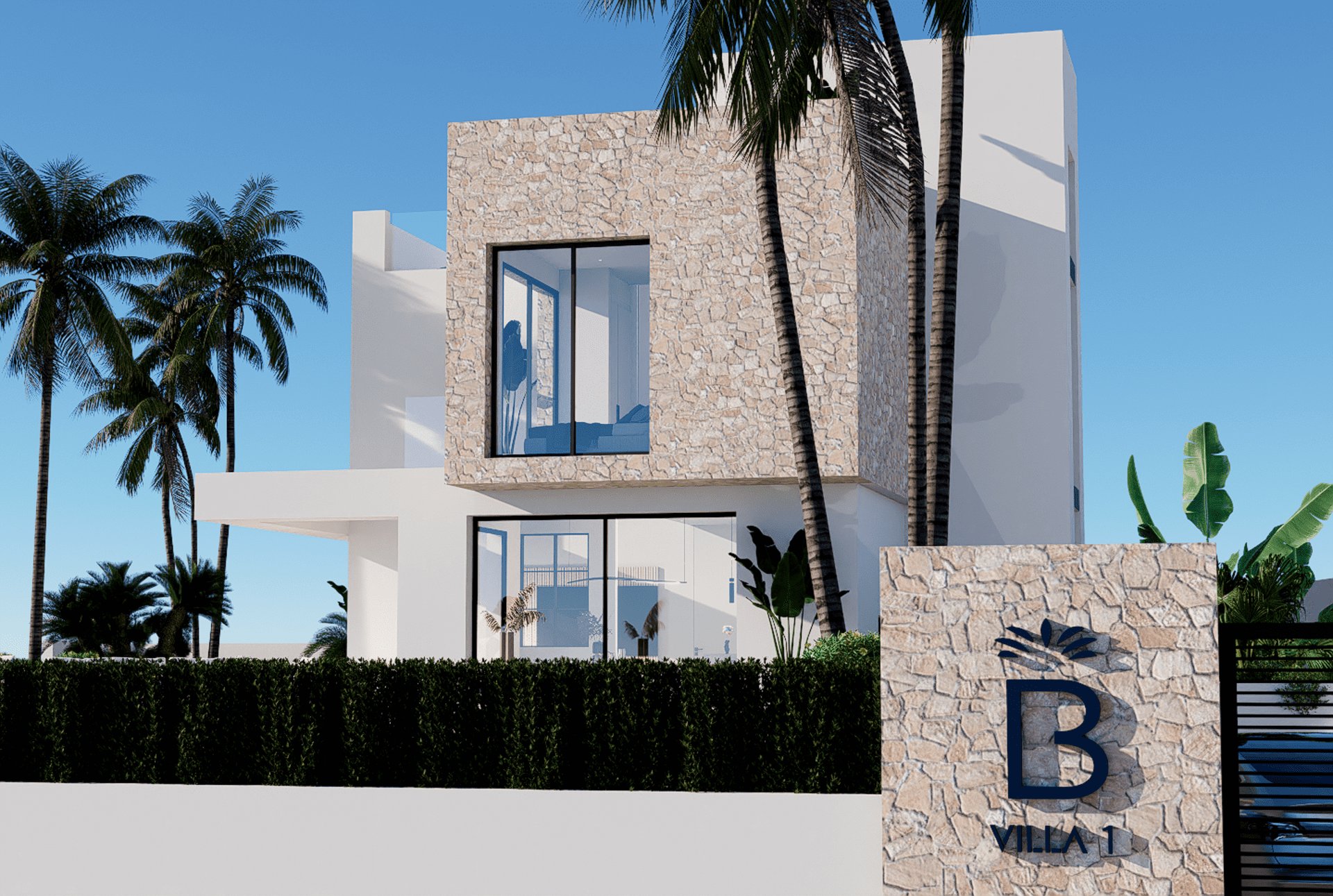 Garden in villa for sale in Finestrat
