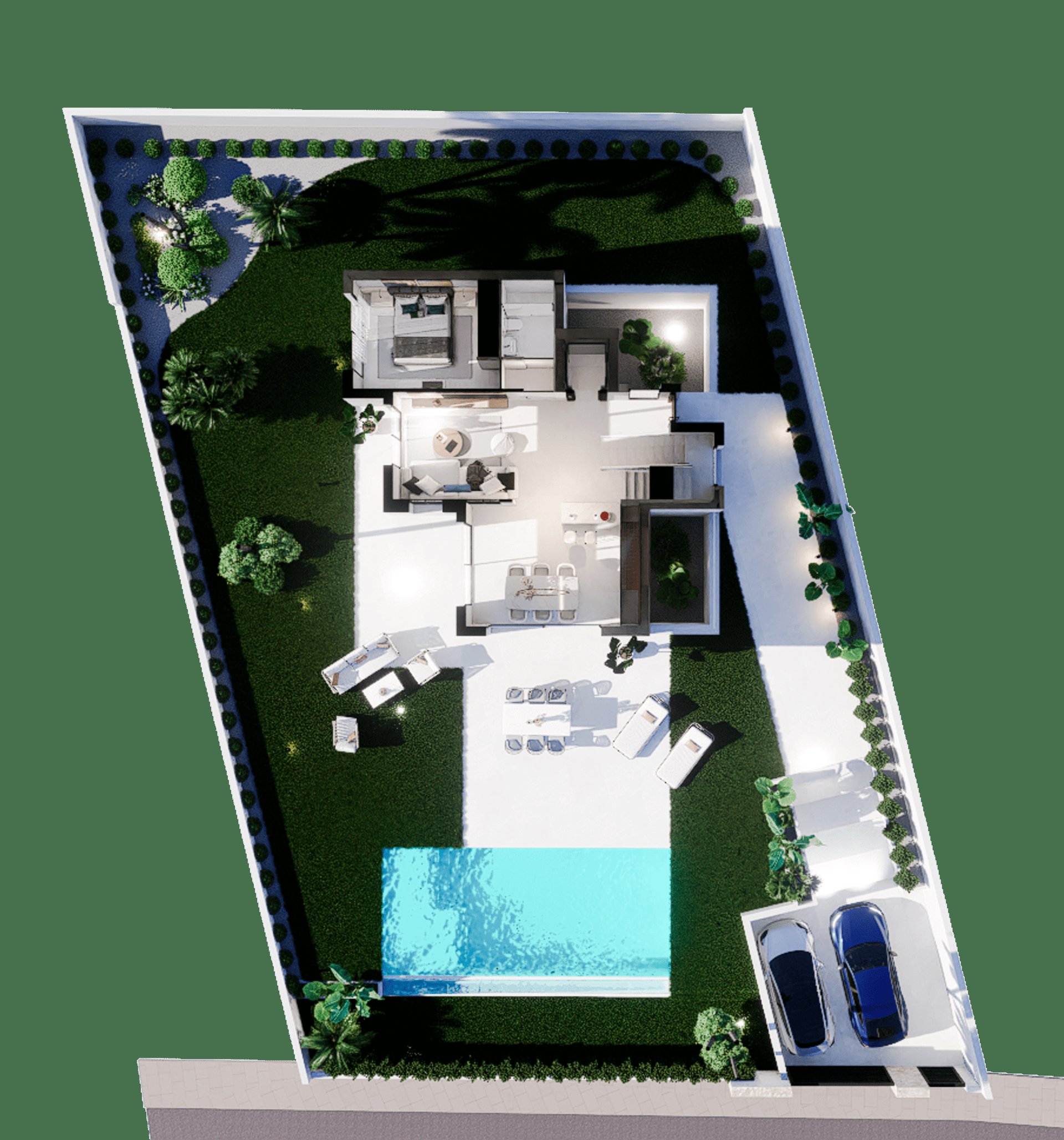 Dining area in villa for sale in Finestrat