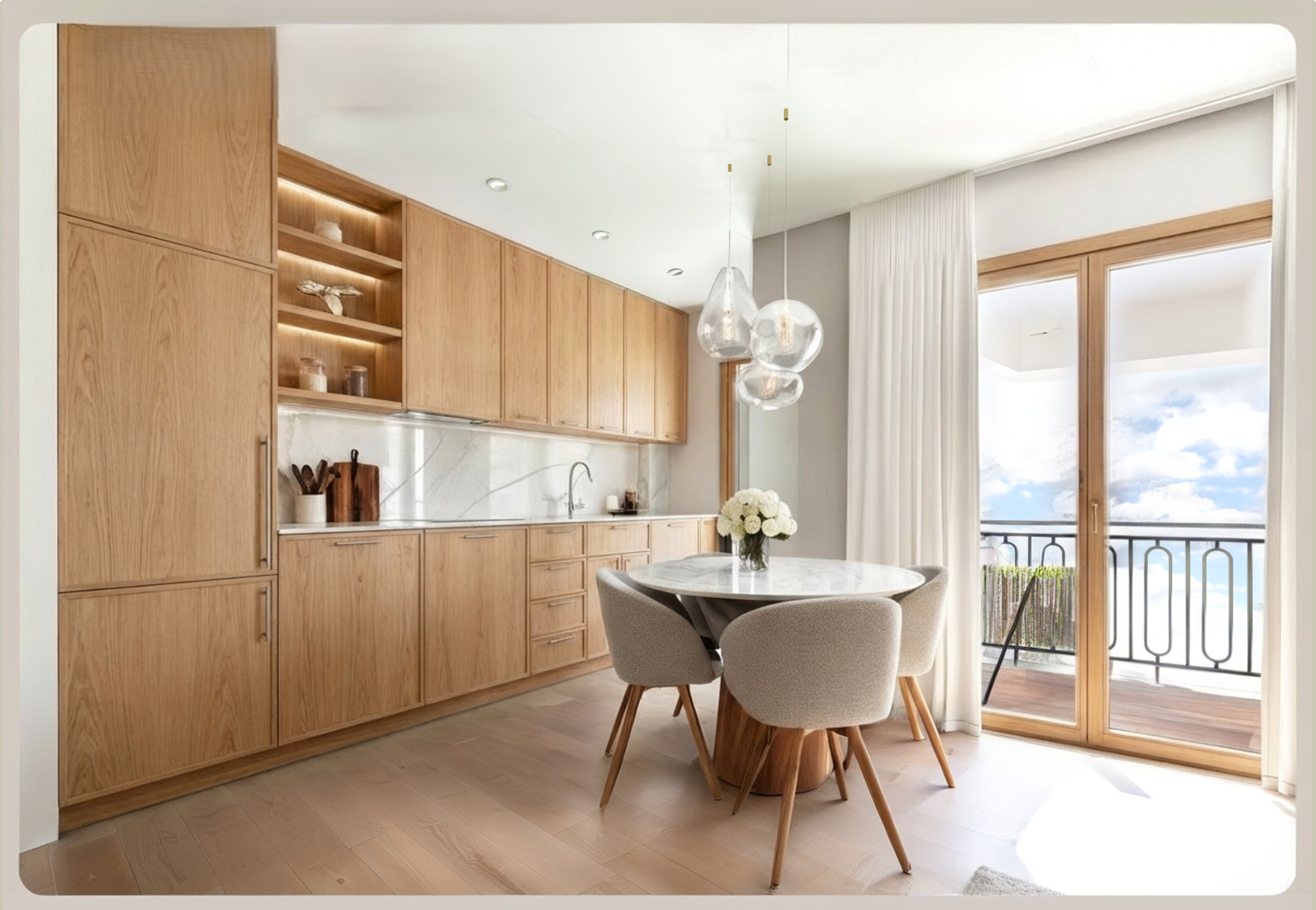Kitchen in apartment for sale in Bigastro